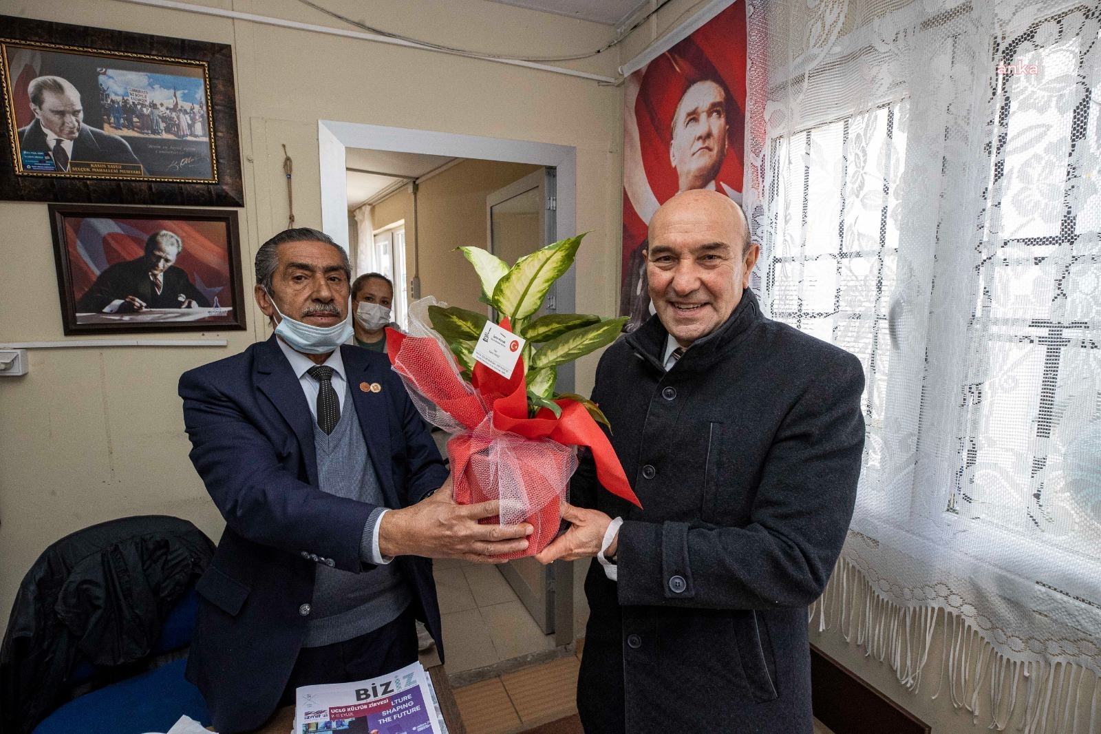BAŞKAN SOYER MUHTAR ZİYARETLERİNİ SÜRDÜRÜYOR