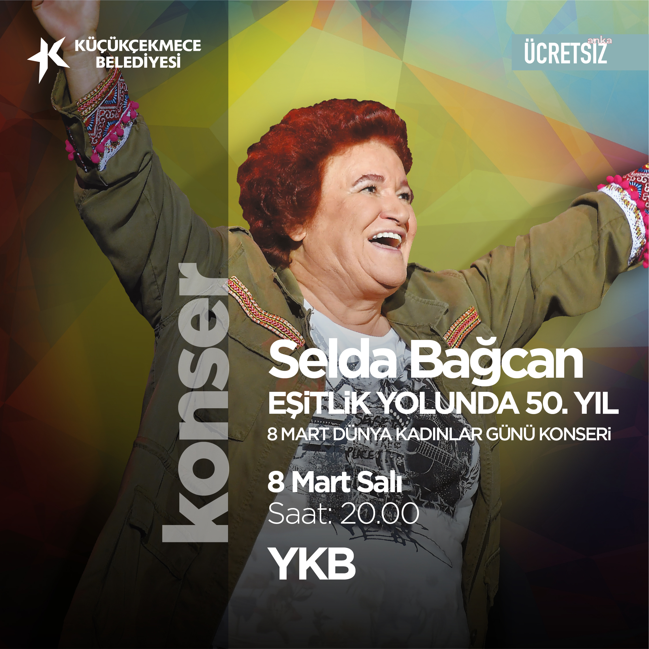 KÜÇÜKÇEKMECE’DE DOLU DOLU 8 MART PROGRAMI