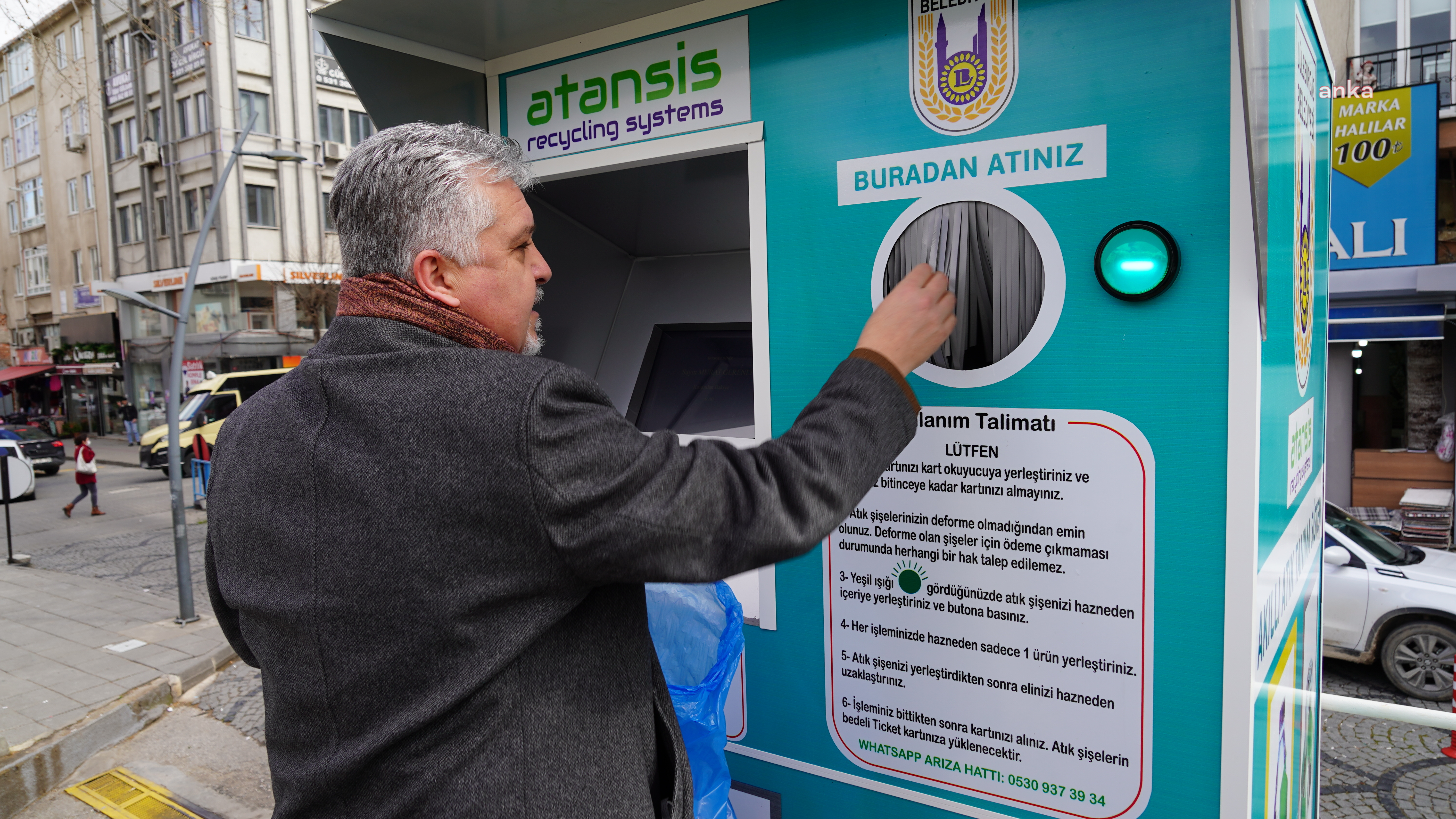LÜLEBURGAZ AKILLI ATIK TANIMA SİSTEMİ KONGRE MEYDANI’NDA