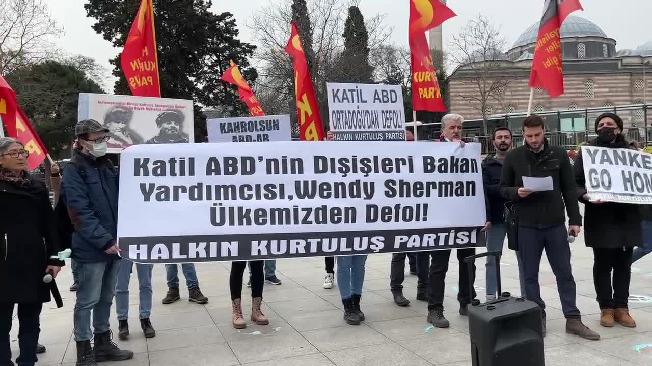 HKP, ABD DIŞİŞLERİ BAKAN YARDIMCISI’NIN TÜRKİYE ZİYARETİNİ PROTESTO ETTİ