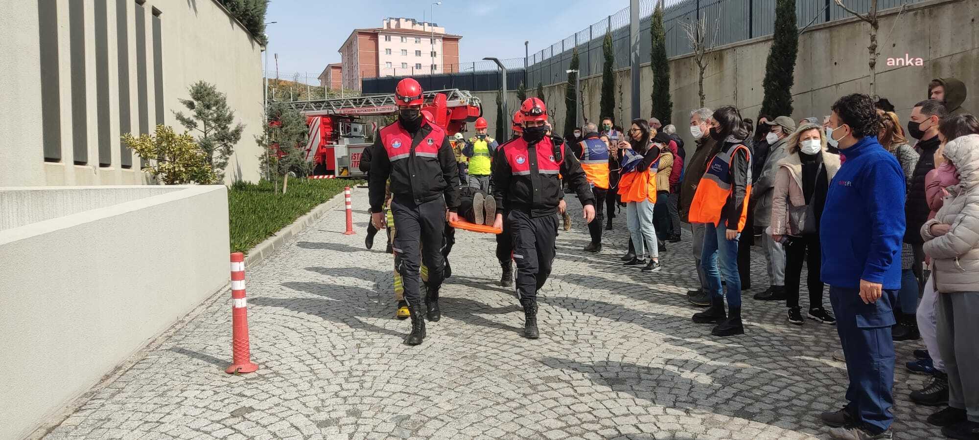 MALTEPE’DE DEPREM TATBİKATI