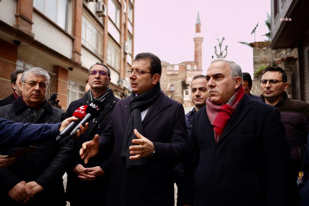 EKREM İMAMOĞLU'NDAN ‘SÜLEYMANİYE’ AÇIKLAMASI: "BU SİLUETİ ŞEHRİN TÜM BİREYLERİ OLARAK SAHİPLENİYORUZ"
