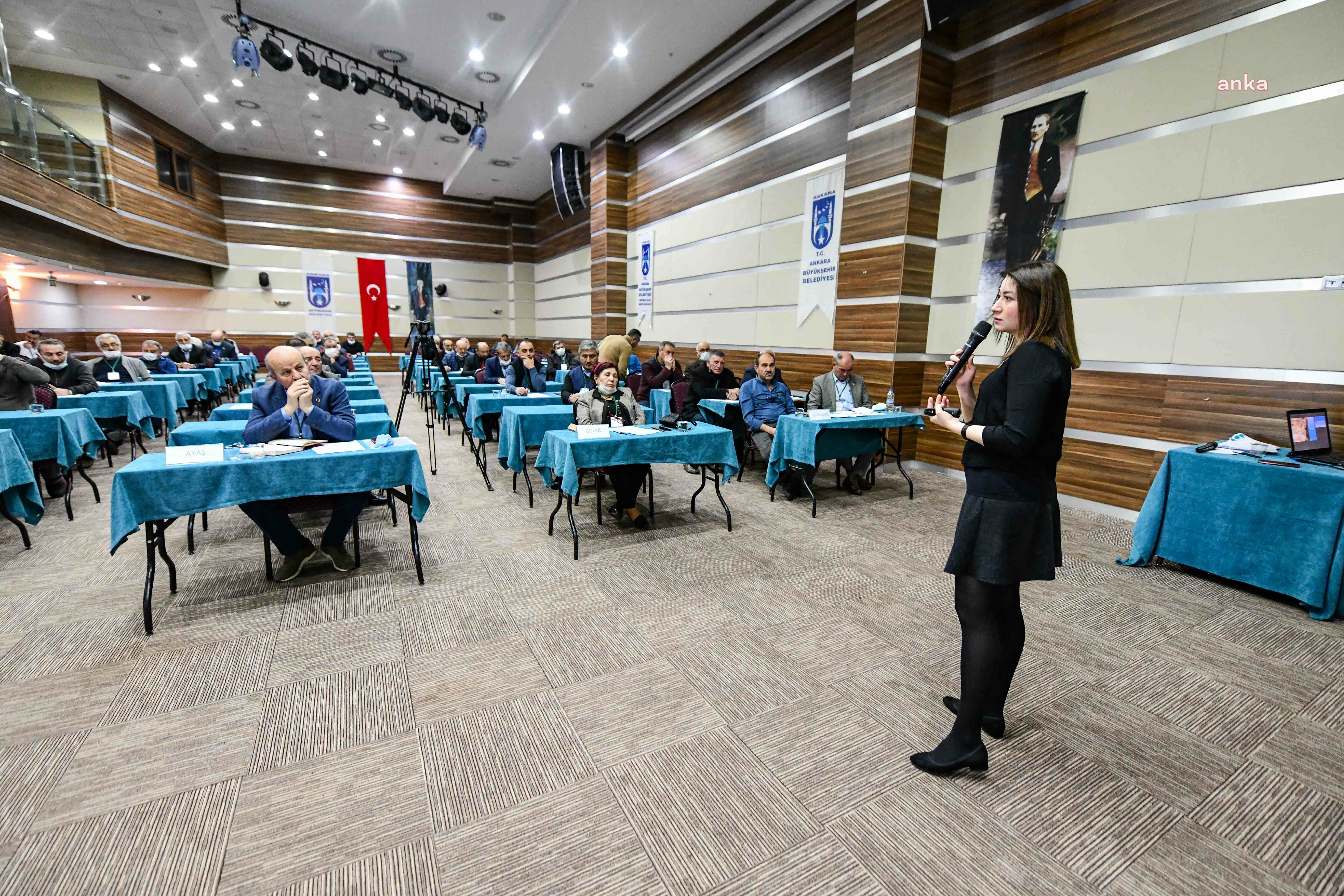 ANKARA BÜYÜKŞEHİR BELEDİYESİ’NİN “MUHTARLAR MÜZAKERE EDİYOR” PROGRAMININ ÜÇÜNCÜSÜNÜ AYAŞ’TA DÜZENLEDİ