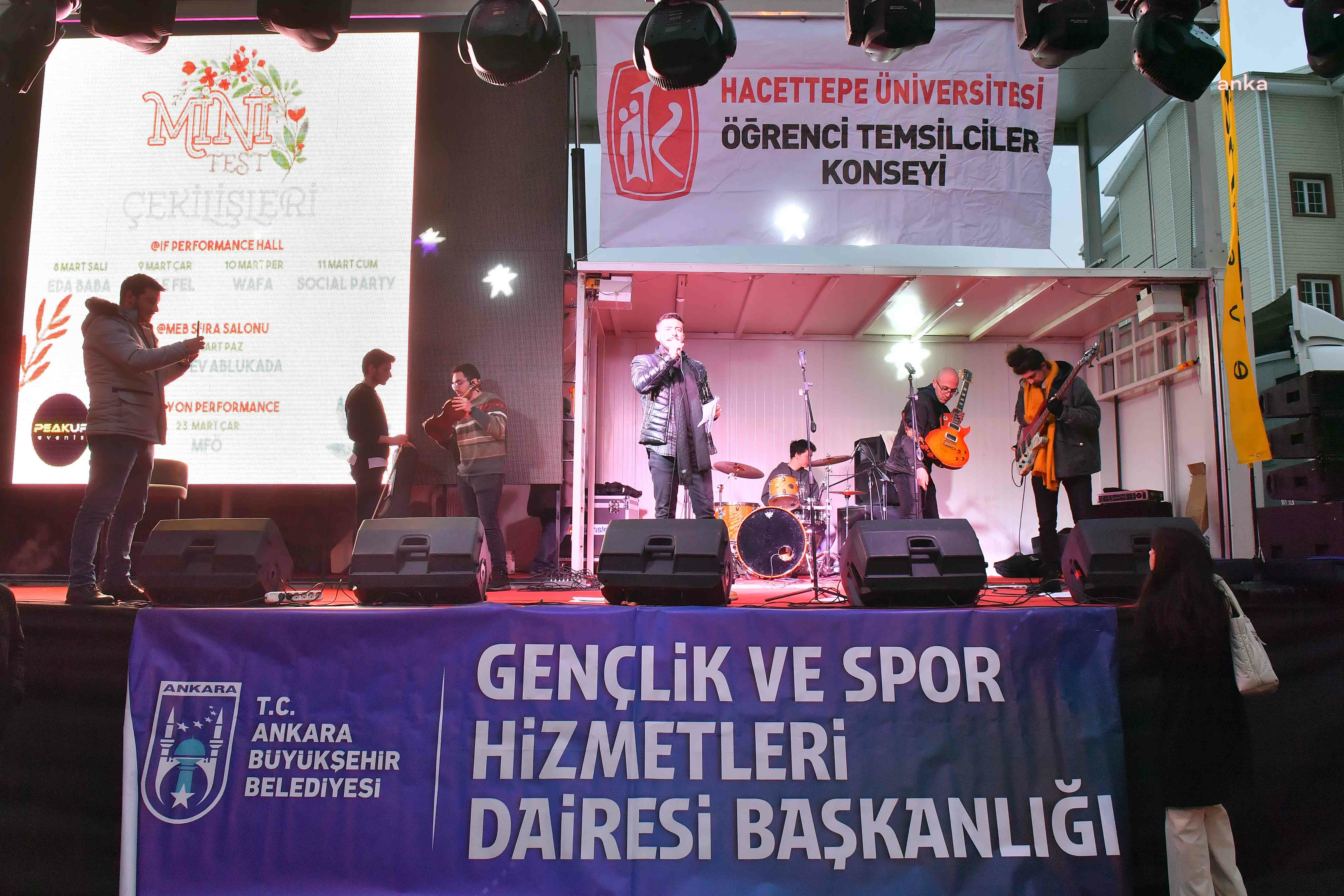 ANKARA KENT KONSEYİ GENÇLİK MECLİSİ VE HACETTEPE ÜNİVERSİTESİ’NDEN GENÇLİK FESTİVALİ