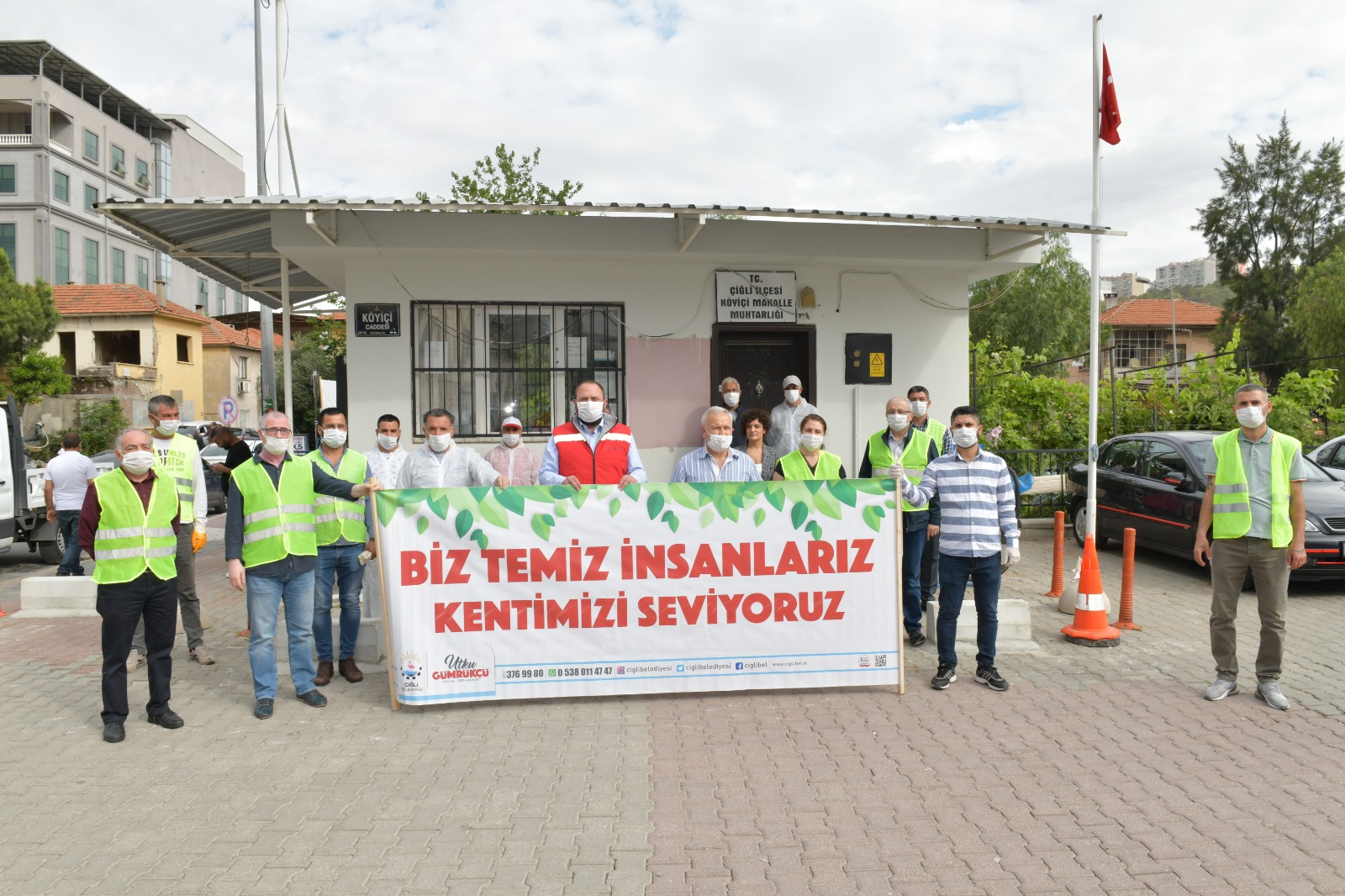 ÇİĞLİ'DE İKİNCİ TUR TEMİZLİK BAŞLADI