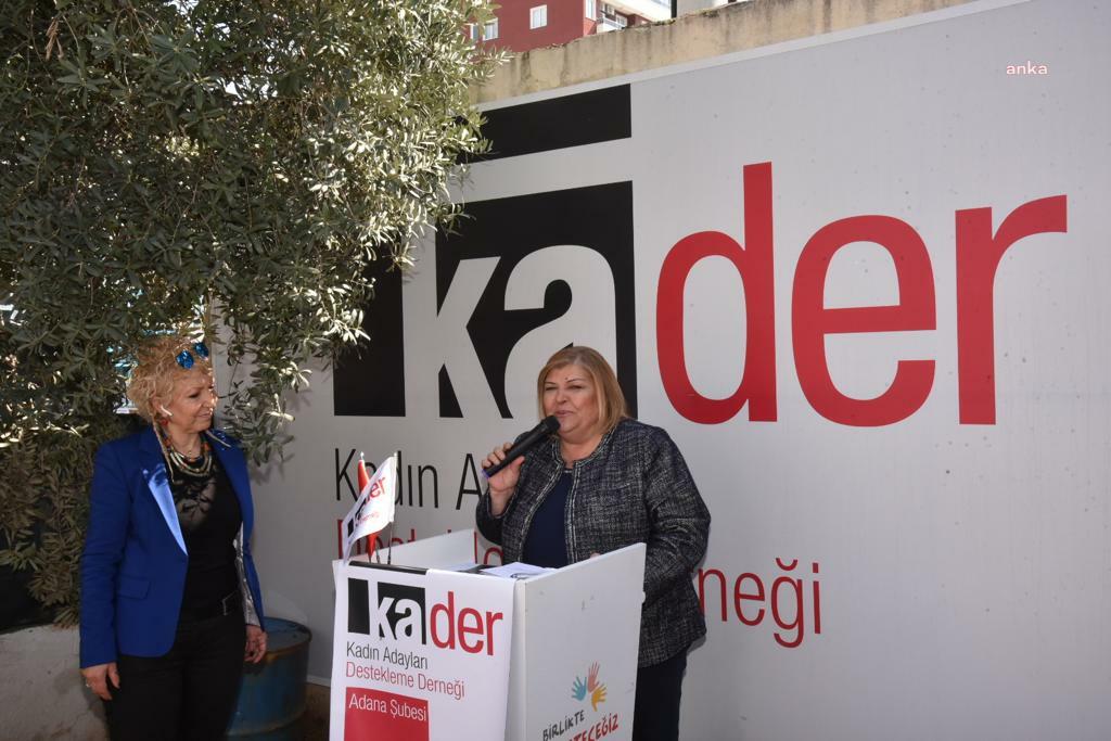 CEYHAN BELEDİYE BAŞKANI ERDEM, KADER'İN 8 MART PROGRAMINA KATILDI