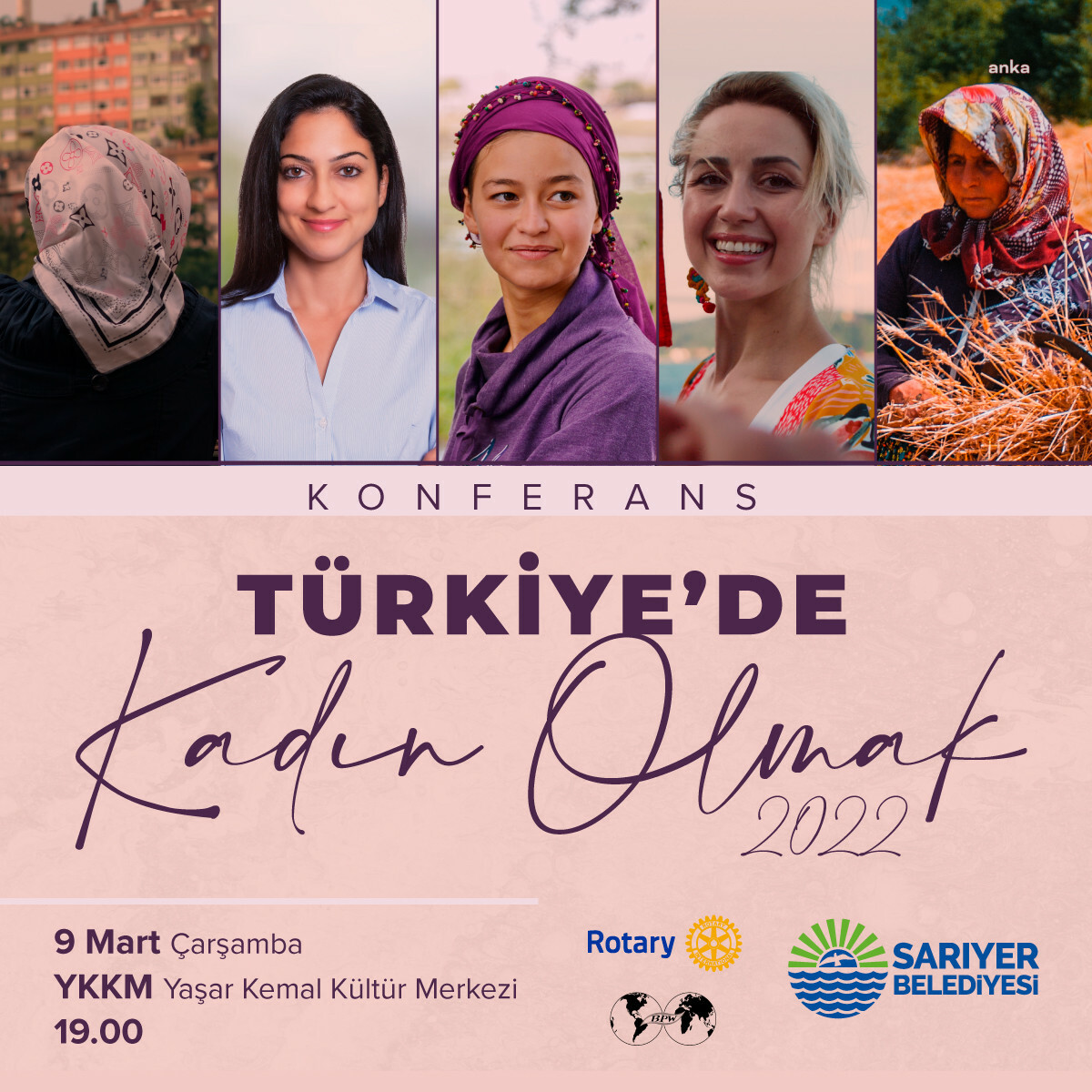 "TÜRKİYE’DE KADIN OLMAK" SARIYER'DE TARTIŞILACAK