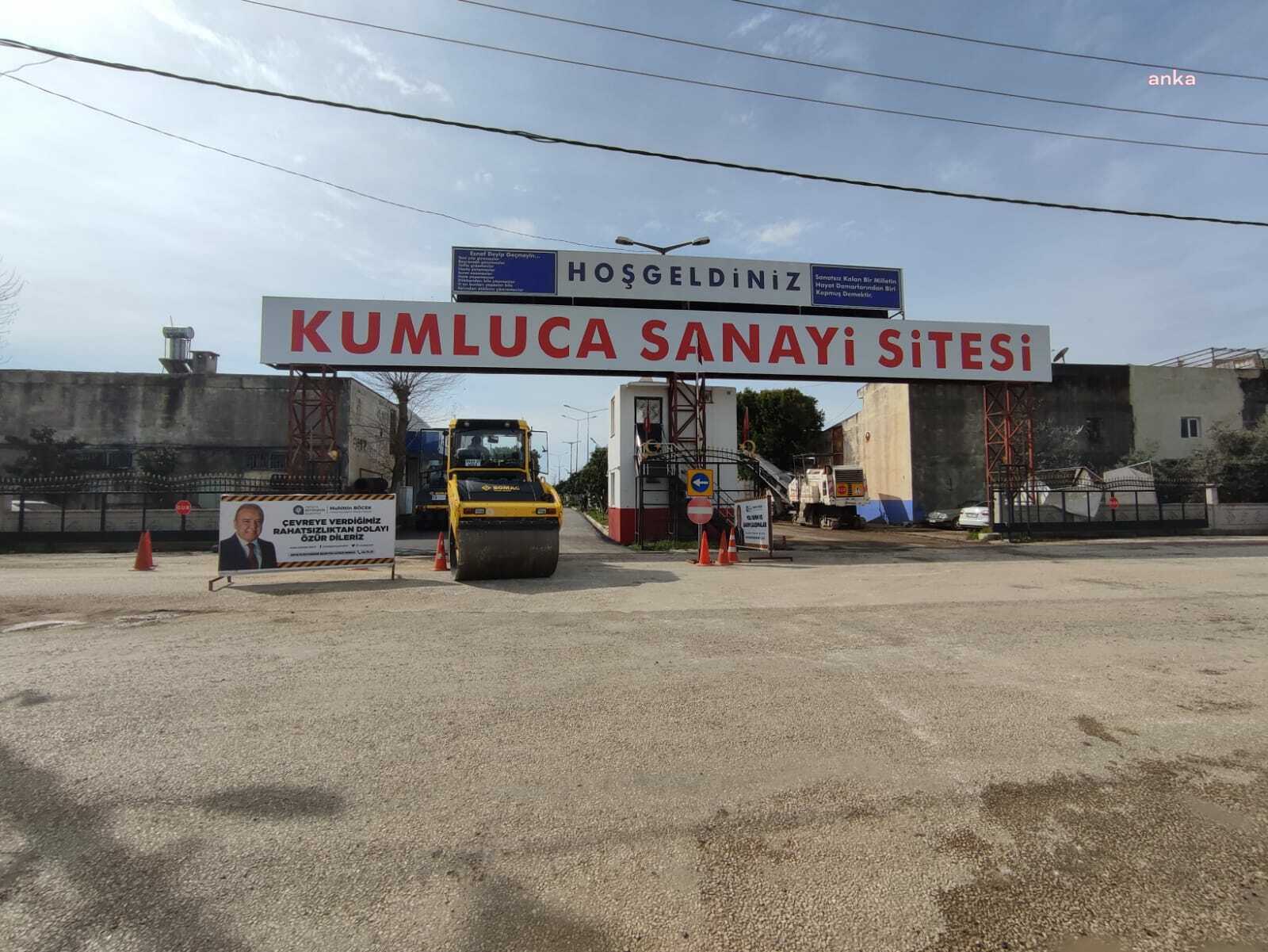 KUMLUCA SANAYİ SİTESİ’NİN 24 YILLIK YOL SORUNU BİTİYOR