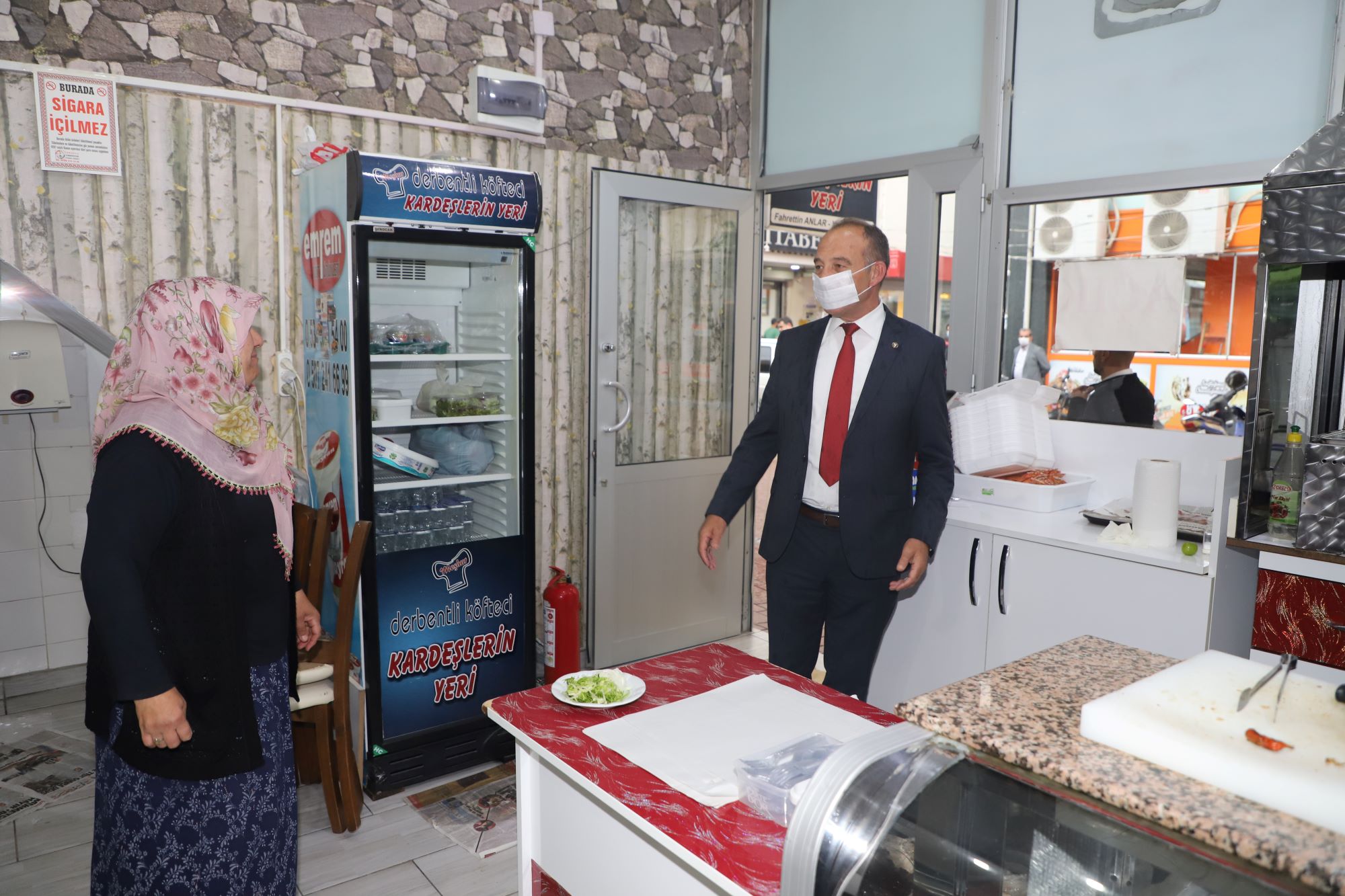 TURGUTLU BELEDİYE BAŞKANI AKIN'DAN ESNAF ZİYARETİ
