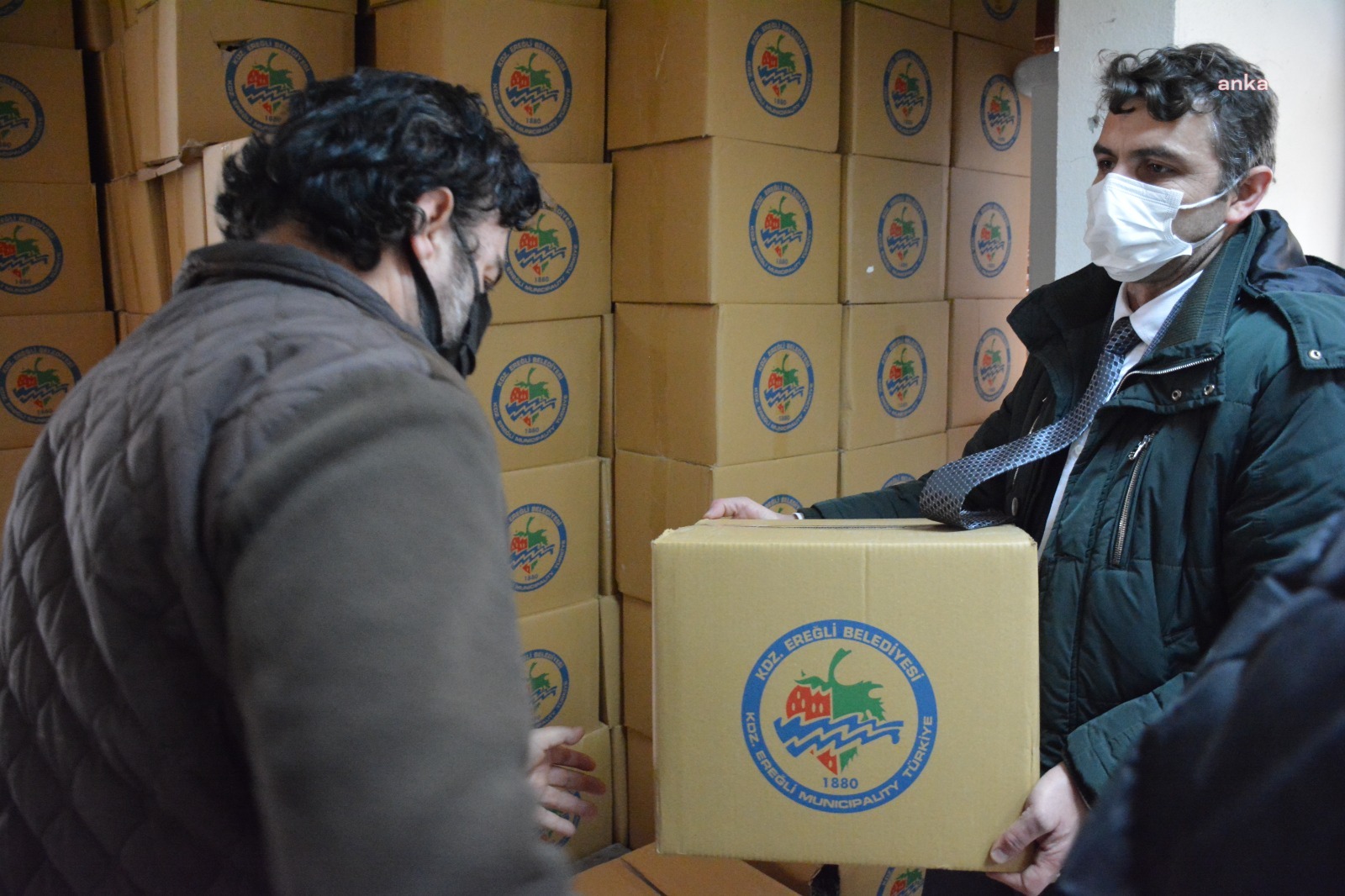 KDZ. EREĞLİ BELEDİYESİ, BİN 500 AİLEYE GIDA YARDIMINDA BULUNUYOR