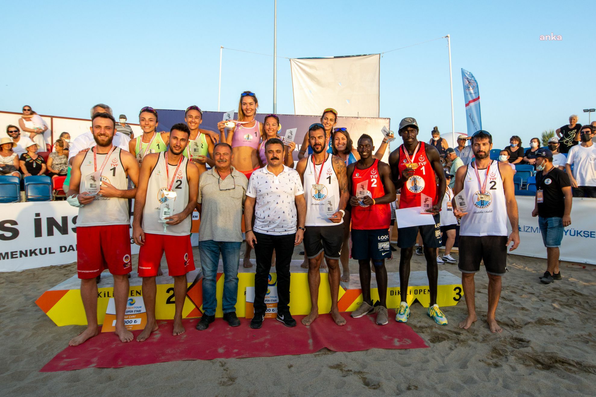 PLAJ VOLEYBOLUNUN KALBİ DİKİLİ’DE ATACAK