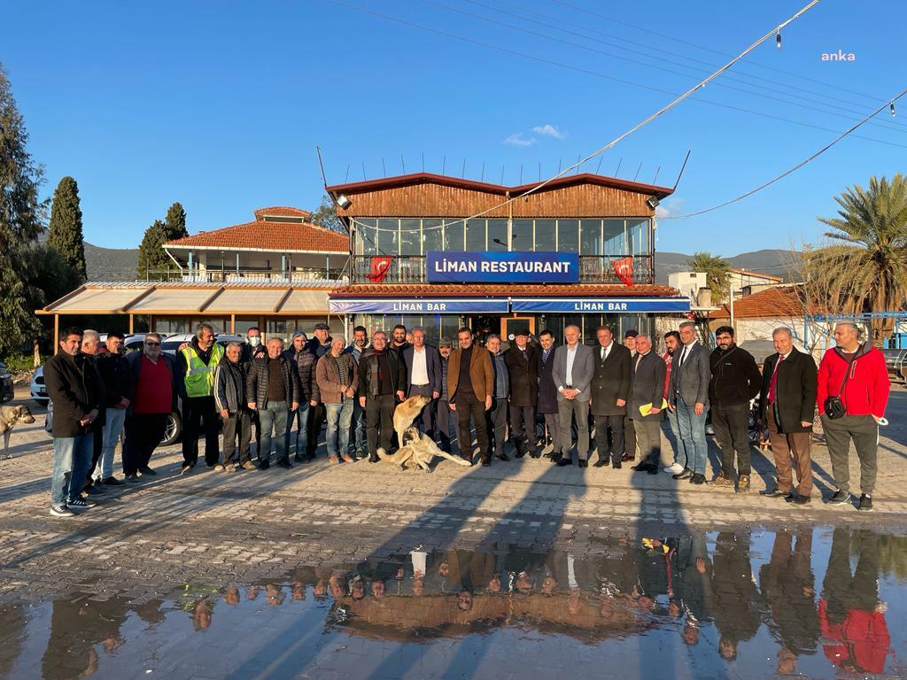 BELEDİYE BAŞKANI ATABAY VE CHP HEYETİ, DİDİM'DE BALIKÇILIĞIN GELECEĞİ İÇİN TOPLANDI