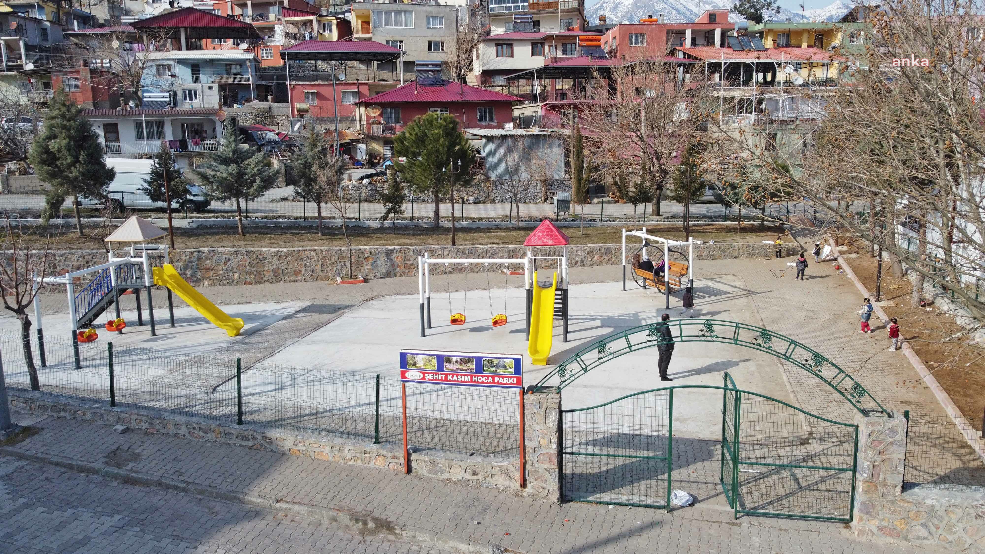 POZANTI'DA HÜMA KINA EVİ’NİN YANINA ÇOCUK PARKI YAPILDI
