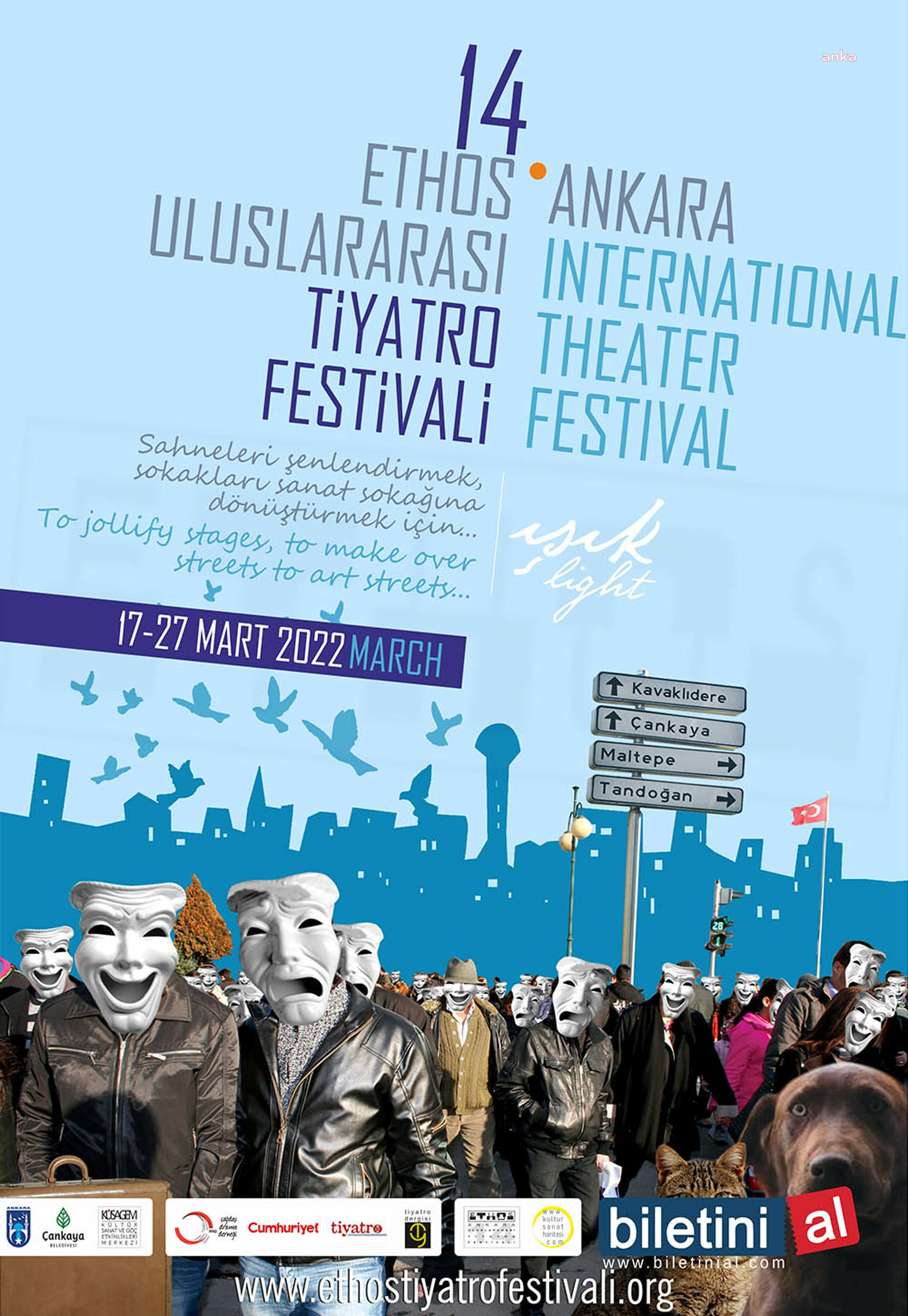 14. ETHOS ANKARA TİYATRO FESTİVALİ BAŞLIYOR