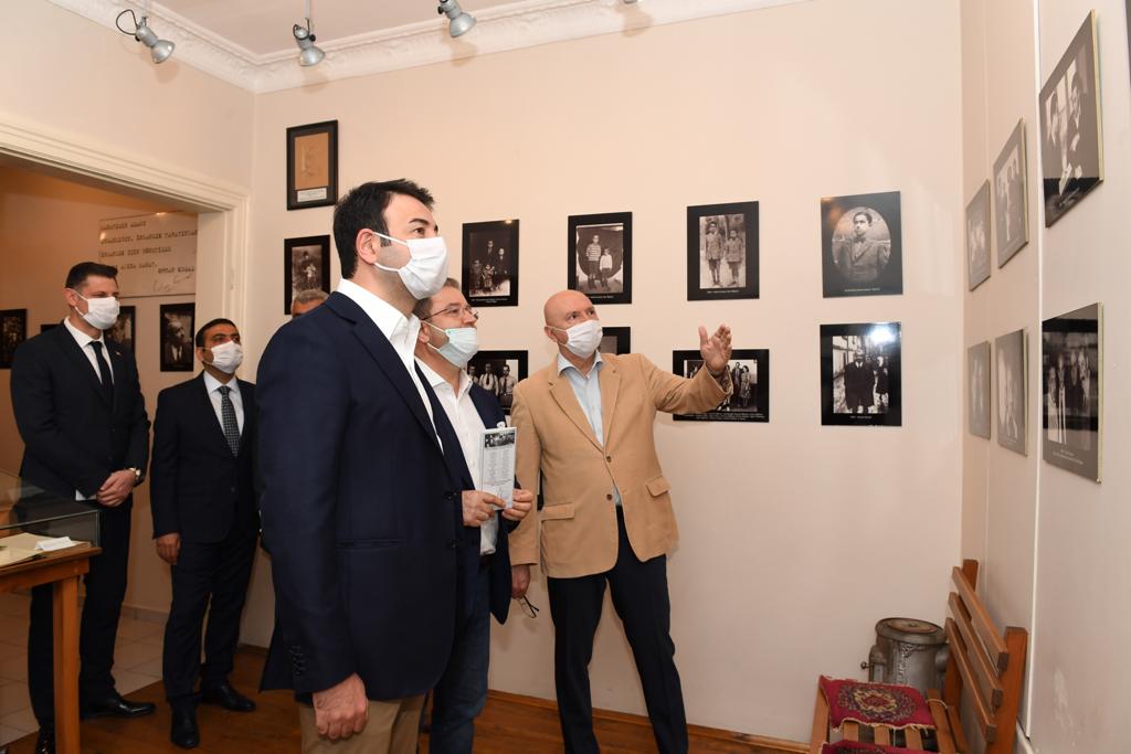 BEŞİKTAŞ BELEDİYE BAŞKANI AKPOLAT, ORHAN KEMAL MÜZESİ’Nİ ZİYARET ETTİ