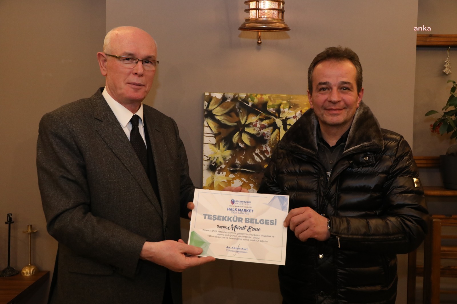 ODUNPAZARI BELEDİYE BAŞKANI KURT, KUYUMCULAR ODASI İLE BULUŞTU