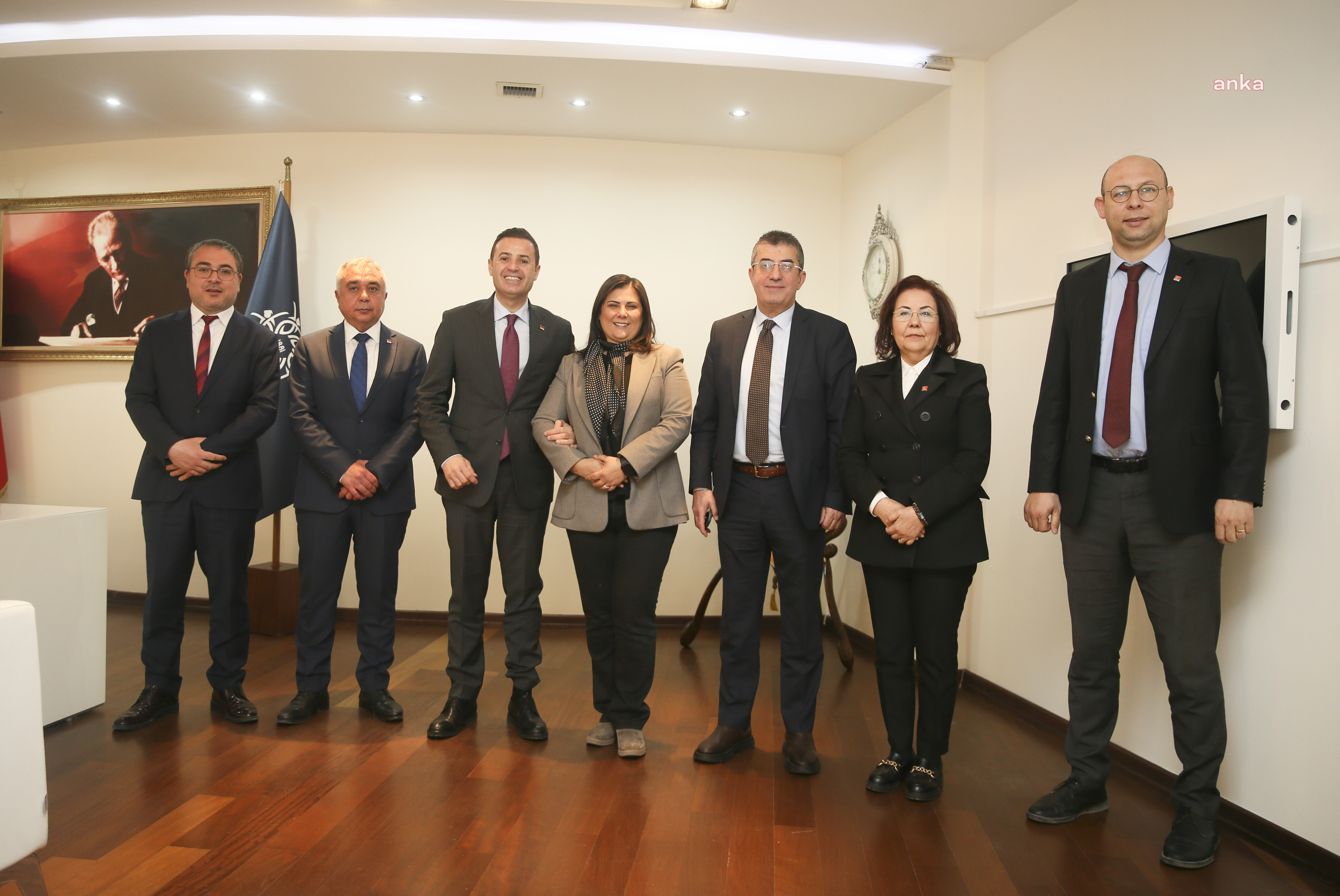 CHP GENEL MERKEZİ'NDEN AYDIN BÜYÜKŞEHİR BELEDİYE BAŞKANI ÇERÇİOĞLU'NA ZİYARET