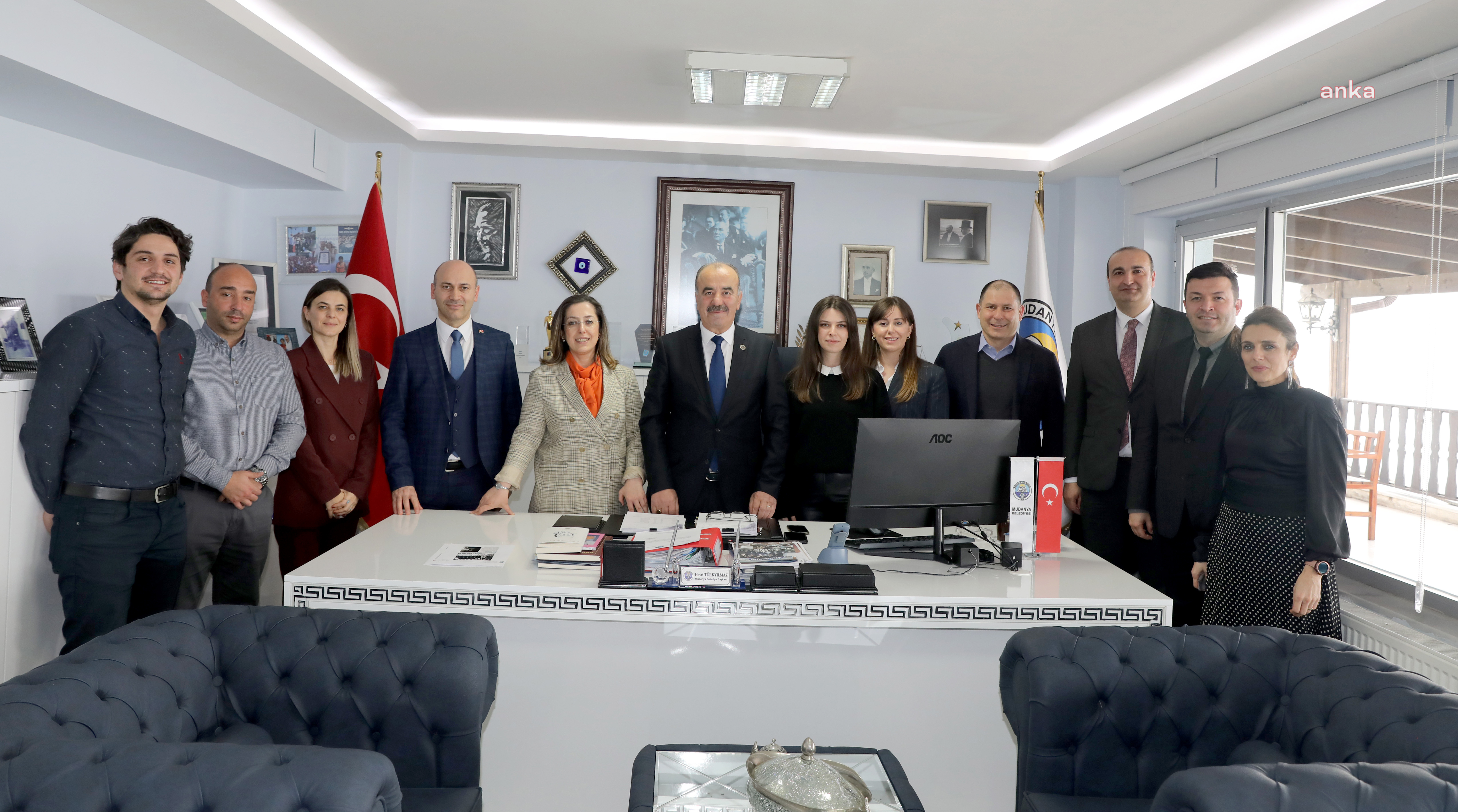 MUDANYA VE İSTANBUL BÜYÜKŞEHİR BELEDİYELERİ ARASINDA PROJE İŞ BİRLİĞİ