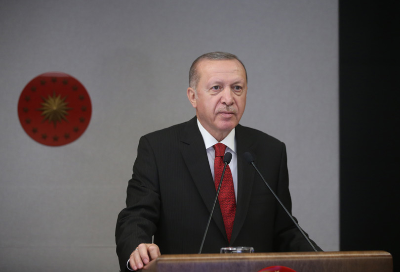 CUMHURBAŞKANI ERDOĞAN'DAN TEKDAL İÇİN TAZİYE MESAJI