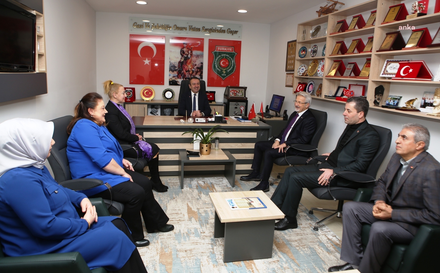 NİLÜFER BELEDİYE BAŞKANI ERDEM, ŞEHİT VE GAZİLERİ UNUTMADI