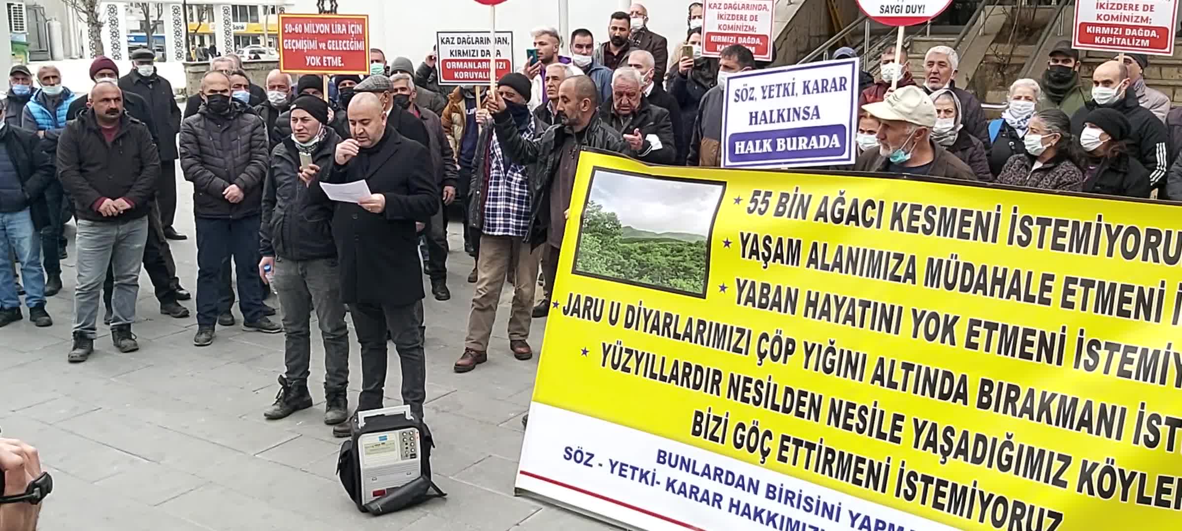 ÇÖP TESİSİ KOMÜNİST BAŞKAN İLE KÖYLÜLERİ KARŞI KARŞIYA GETİRDİ