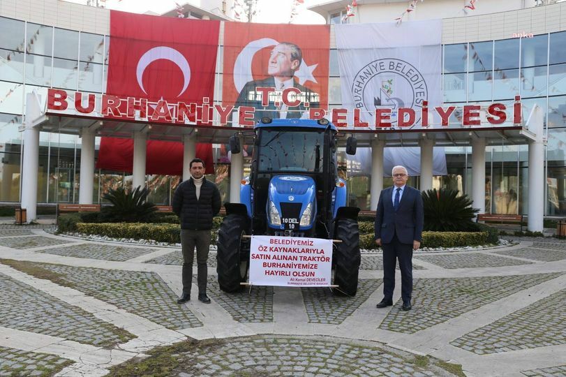 BURHANİYE BELEDİYESİ ARAÇ FİLOSU GÜÇLENİYOR