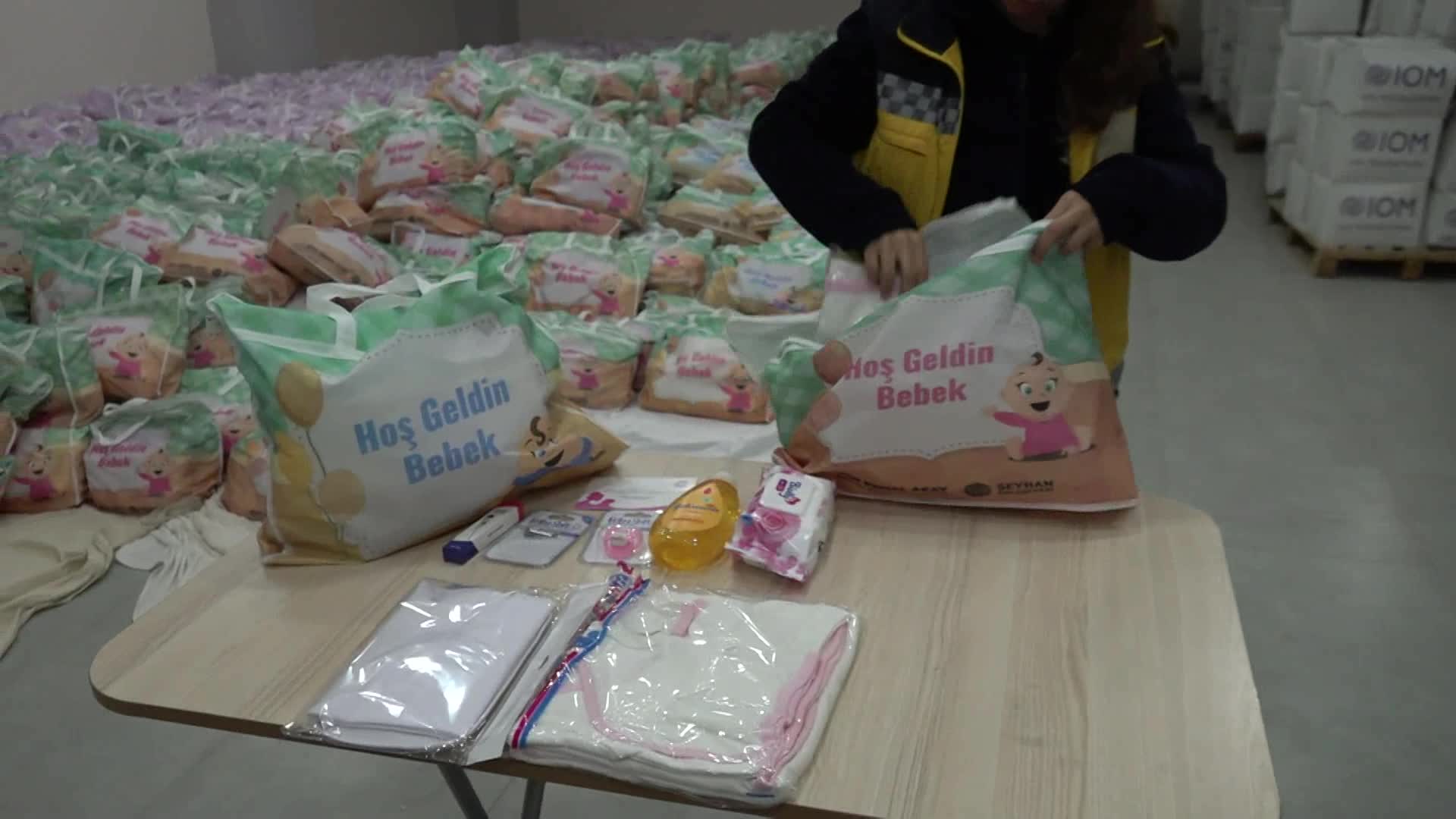 SEYHAN BELEDİYESİ'NDEN "HOŞ GELDİN BEBEK" VE “ANNE HAKKI” DESTEK PAKETLERİ