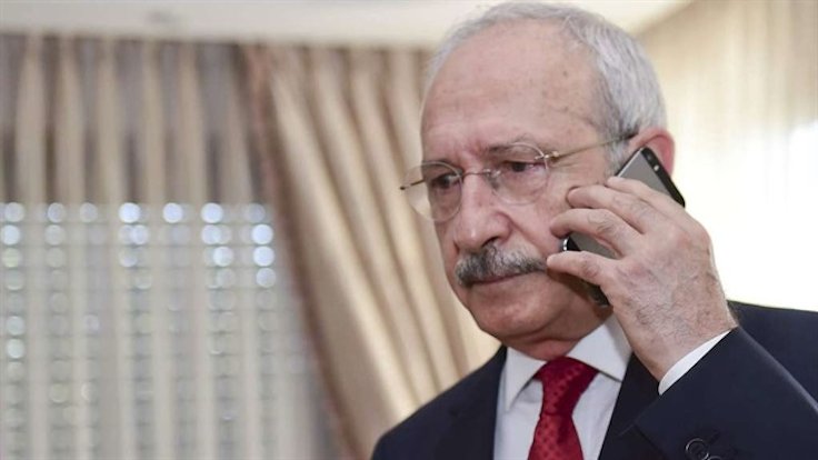 CHP LİDERİ  KILIÇDAROĞLU’NDAN BAŞSAĞLIĞI TELEFONU