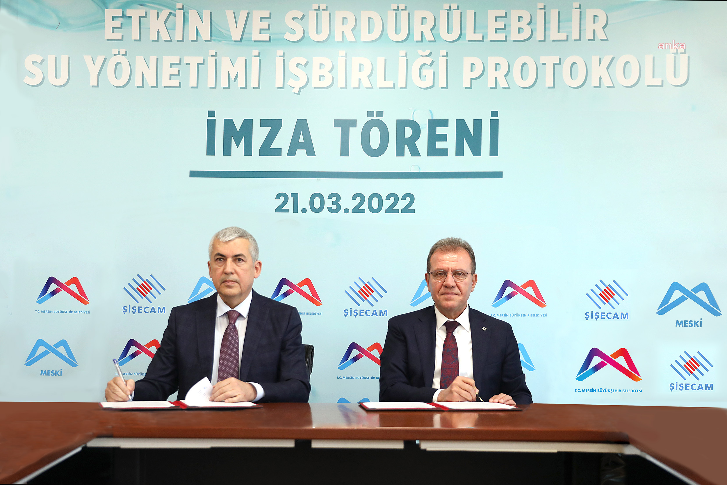 VAHAP SEÇER, ‘ETKİN VE SÜRDÜRÜLEBİLİR SU YÖNETİMİ İŞ BİRLİĞİ PROTOKOLÜ’NÜ İMZALADI
