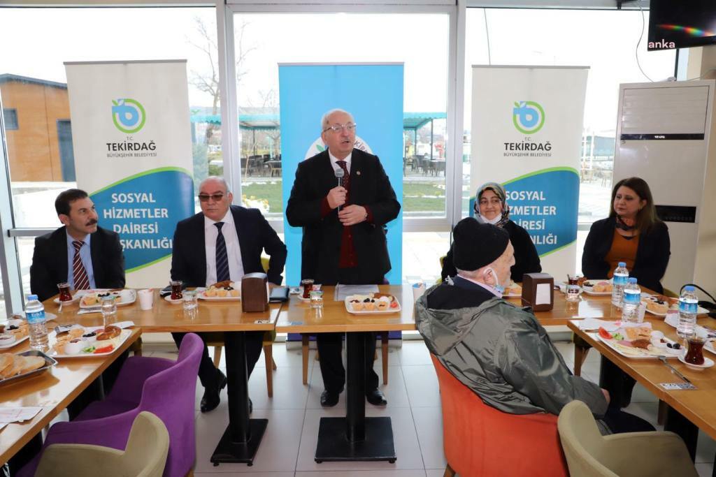 TEKİRDAĞ BÜYÜKŞEHİR BELEDİYESİ’NDEN YAŞLILAR HAFTASI ETKİNLİĞİ