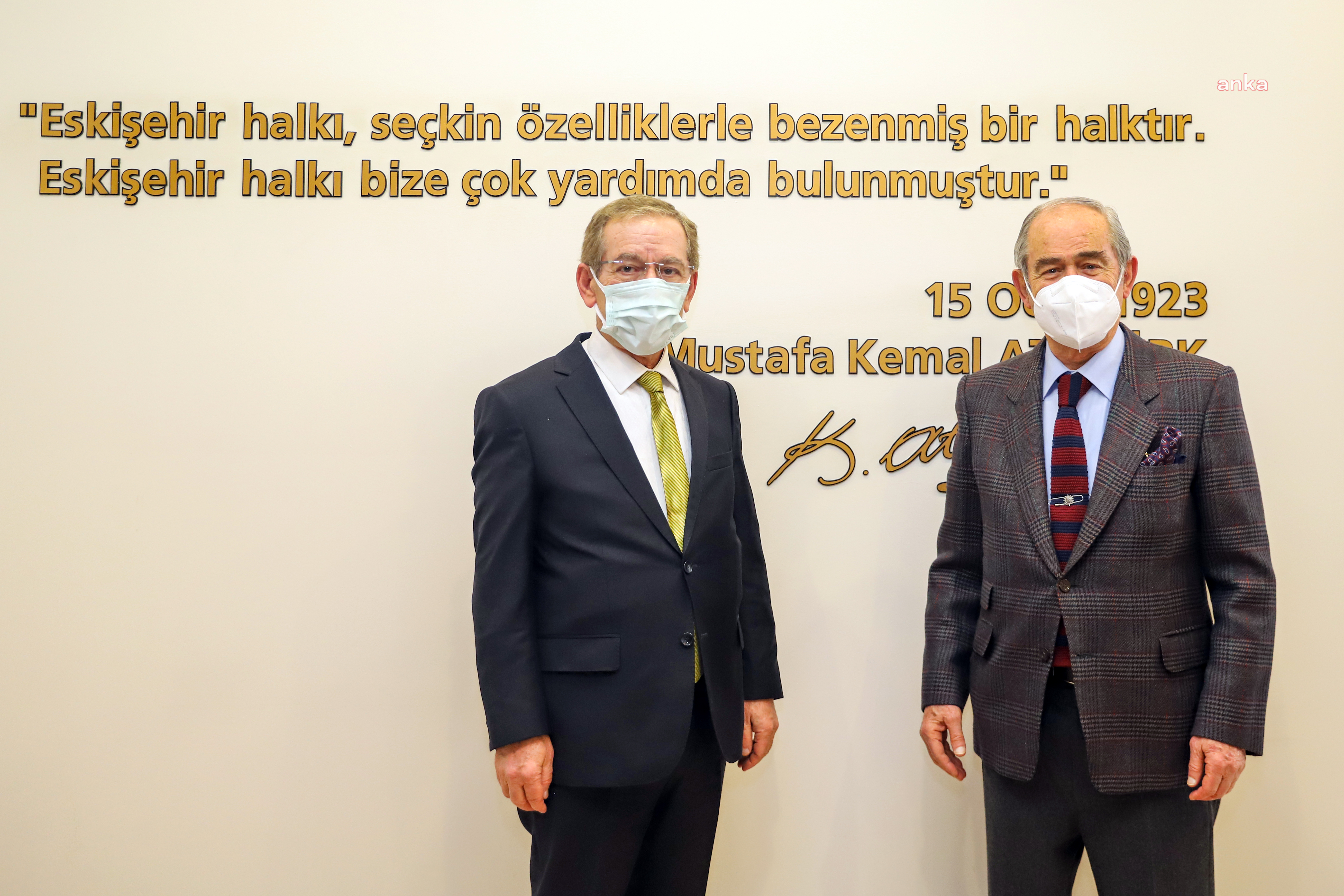 YILMAZ BÜYÜKERŞEN, ABDÜLLATİF ŞENER İLE BİR ARAYA GELDİ