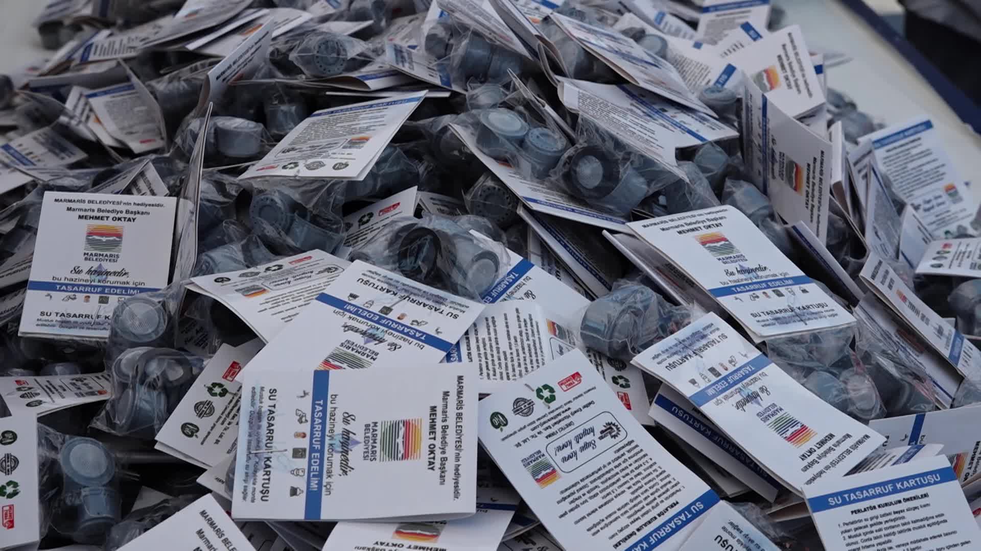 MARMARİS BELEDİYESİ SU TASARRUFUNA DİKKAT ÇEKTİ