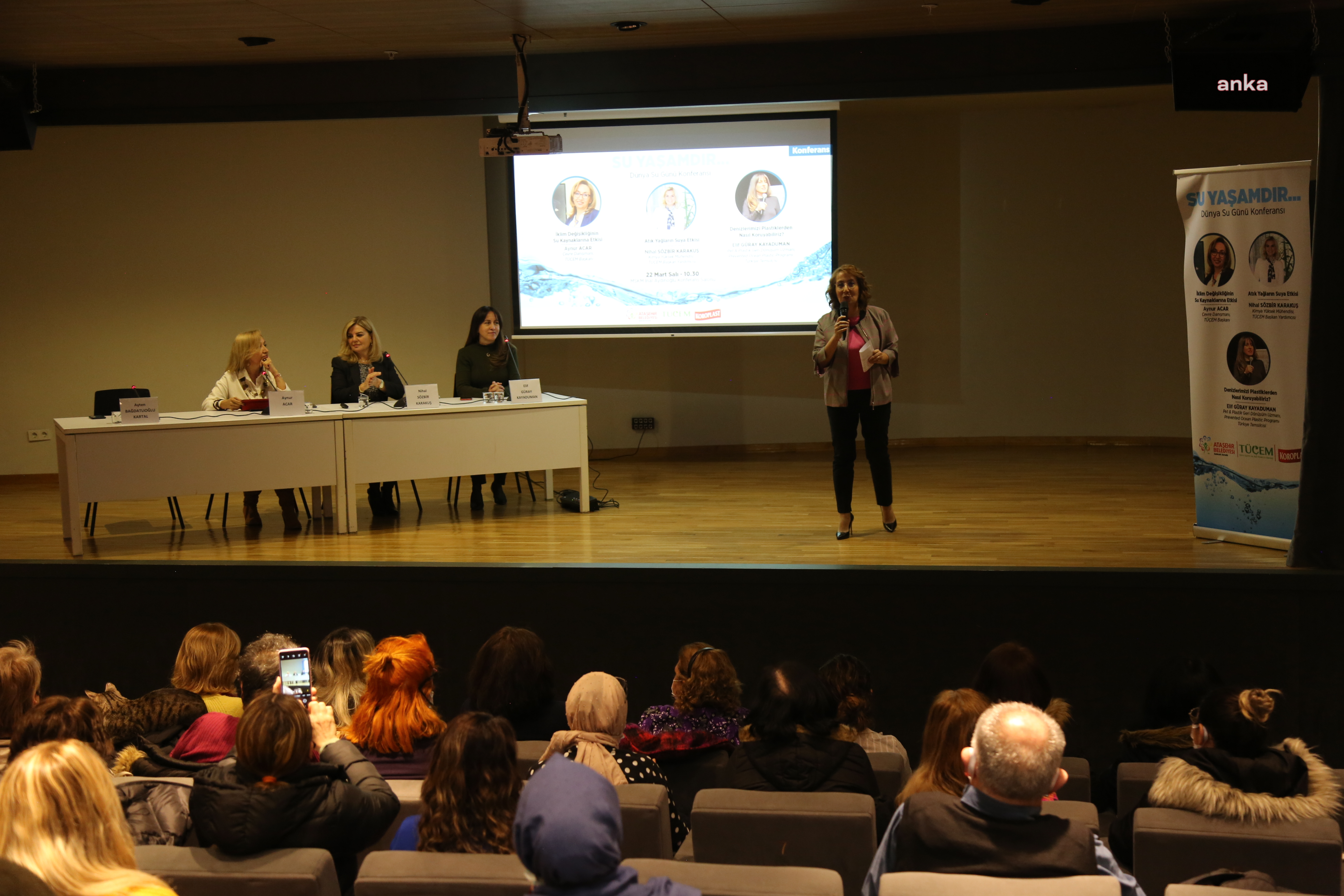 DÜNYA SU GÜNÜ’NDE ATAŞEHİR BELEDİYESİ’NDEN “SU YAŞAMDIR” KONFERANSI