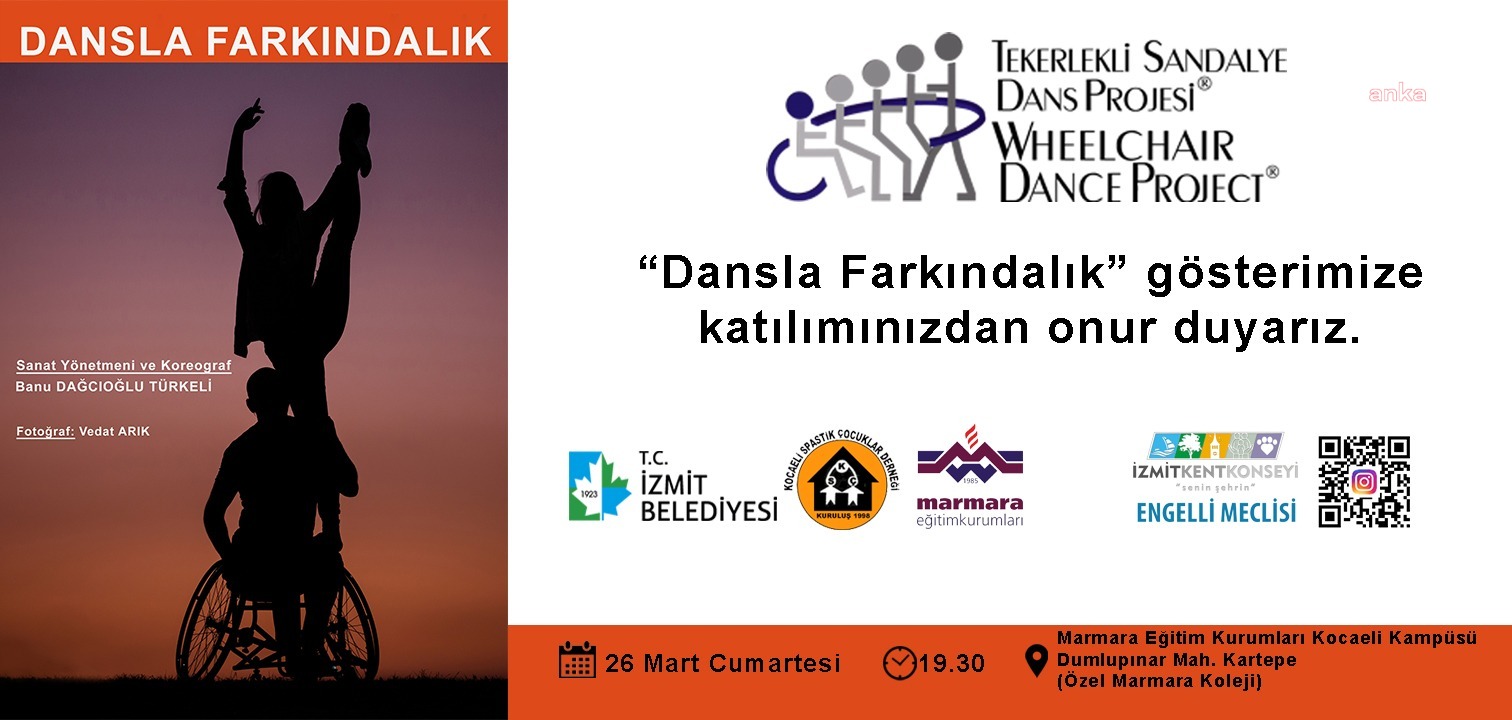 “TEKERLEKLİ SANDALYEDE DANS GÖSTERİSİ” İZMİT’TE