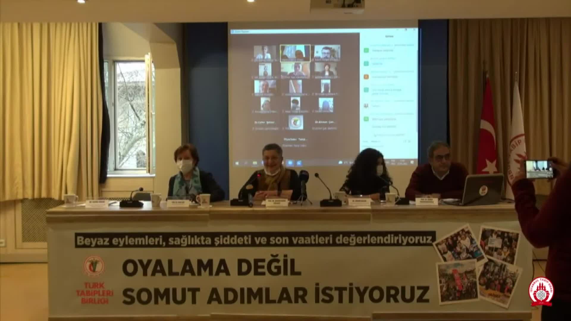 DR. ERDİNÇ KÖKSAL ÇAMURLU ÖNLÜĞÜNÜ İSTANBUL TABİP ODASI'NA EMANET ETTİ: "İBRET-İ ALEM İÇİN KORUYACAĞIZ"