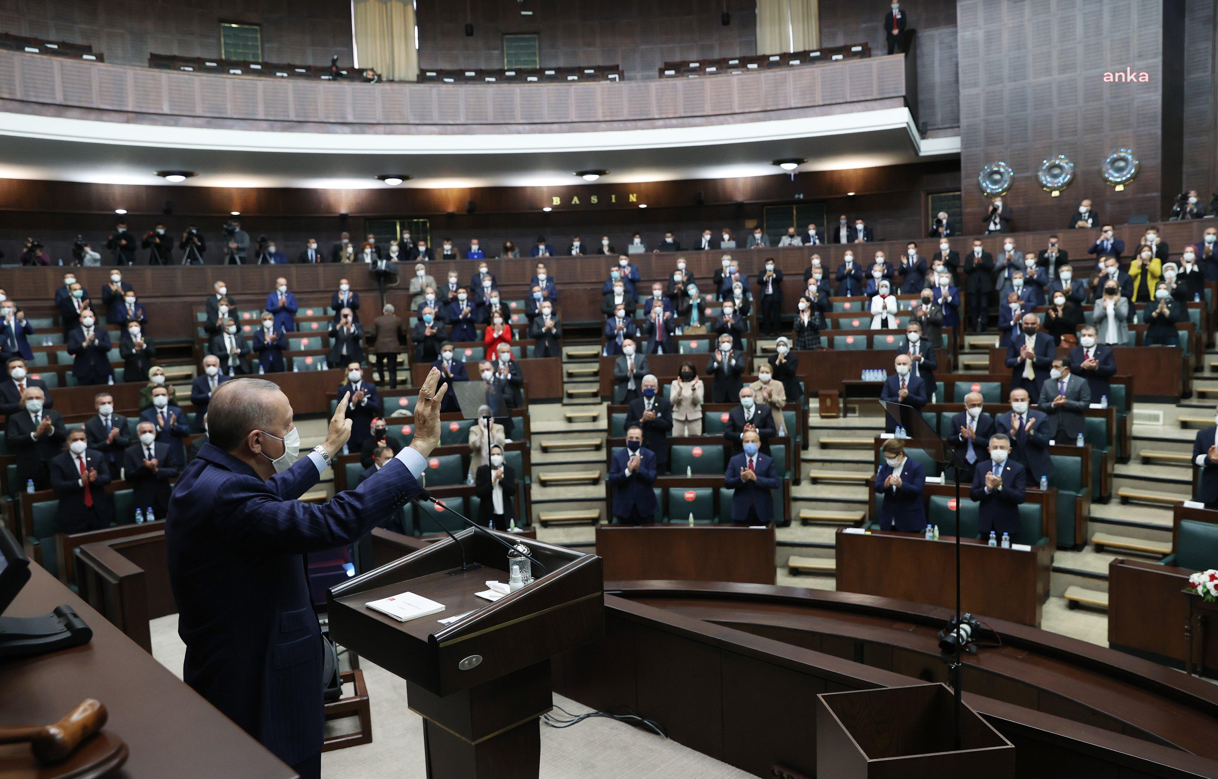 ERDOĞAN'IN YARIN YAPACAĞI AKP GRUP TOPLANTISI İPTAL EDİLDİ