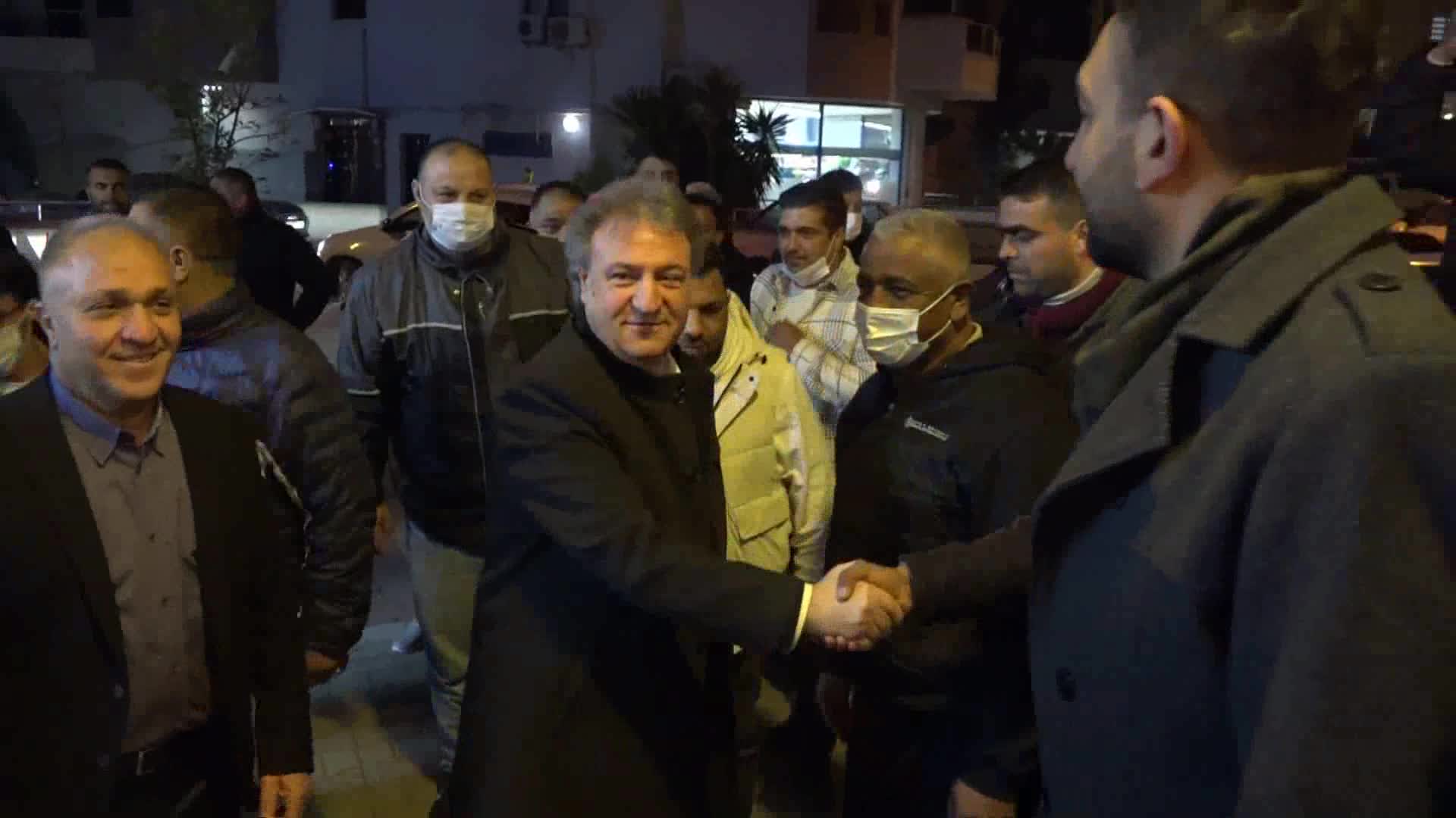 BORNOVA BELEDİYE BAŞKANI İDUĞ, ROMAN VATANDAŞLAR İLE BULUŞTU