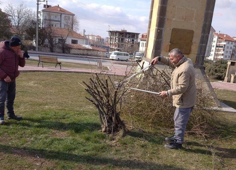 KIRŞEHİR BELEDİYESİ, PEYZAJ ÇALIŞMALARINA HIZ KATTI