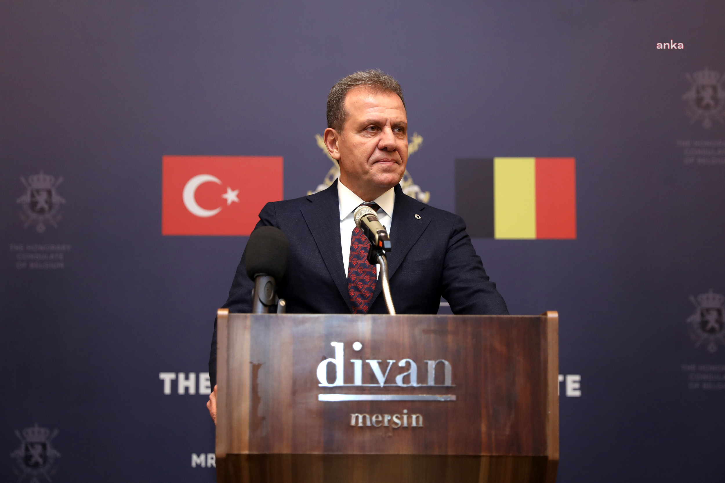 VAHAP SEÇER, BELÇİKA MERSİN FAHRİ KONSOLOSLUĞU’NUN AÇILIŞI İÇİN DÜZENLENEN RESEPSİYONA KATILDI