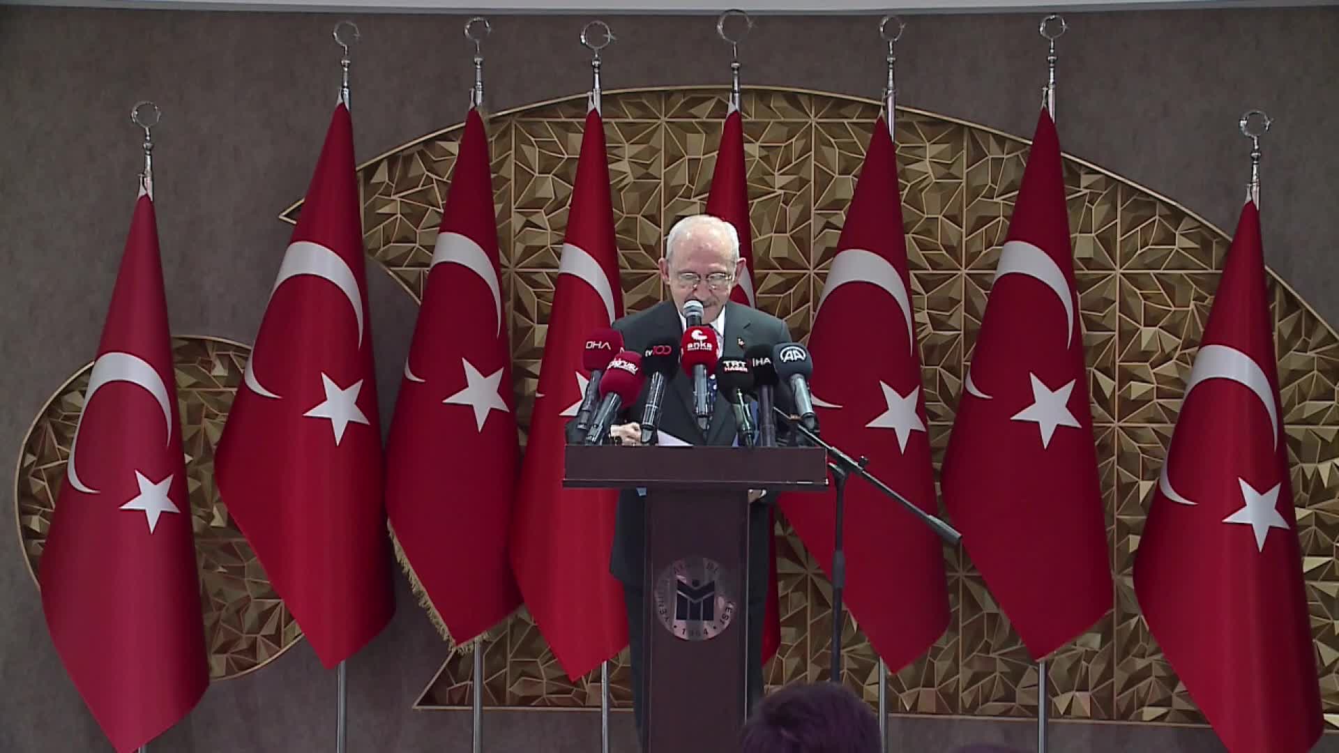 KILIÇDAROĞLU: "ALTIMIZ DA DEMOKRASİ KONUSUNDA BİRBİRİMİZE BENZİYORUZ"