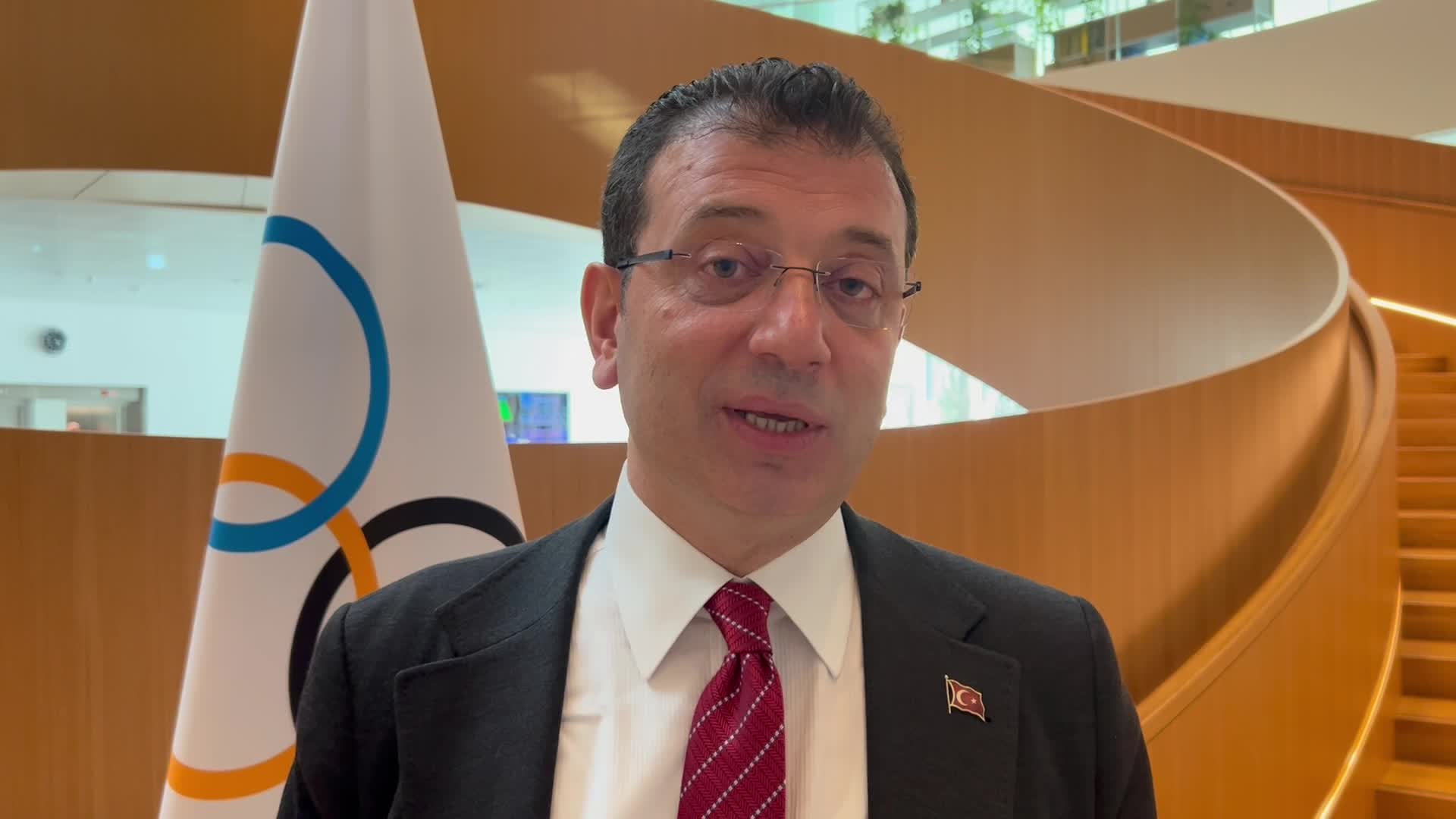 İMAMOĞLU’NDAN “OLİMPİYAT” MESAJI: “İSTANBUL HER KOŞULDA KAZANACAĞI BİR YOLCULUK”