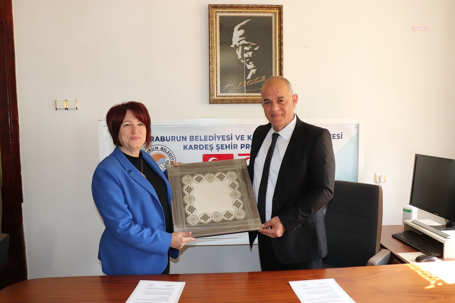 KARABURUN VE LEFKE KARDEŞ ŞEHİR OLDU