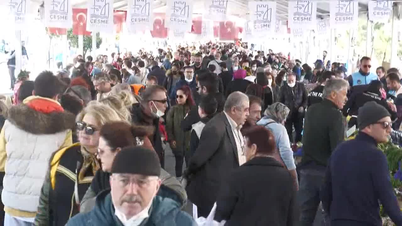 ÇEŞME'DE ON BİNLERCE KİŞİ OT FESTİVALİ'NDE BULUŞTU. BAŞKAN ORAN: "TURİZMCİ, ESNAF VE YATIRIMCILARIMIZA CAN SUYU OLDU"