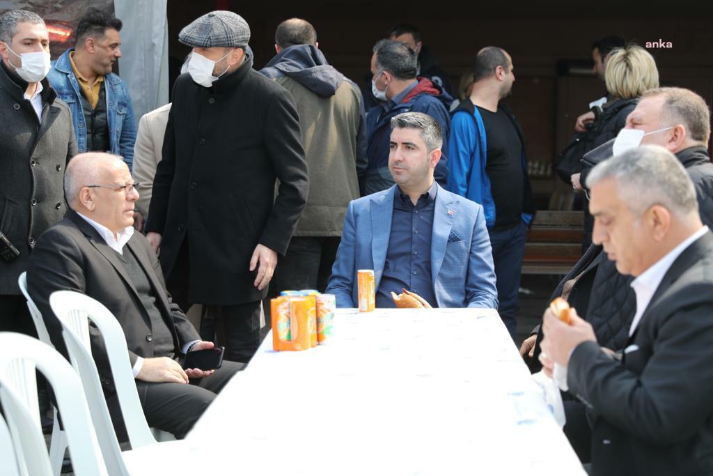 KARTAL BELEDİYE BAŞKANI YÜKSEL, BELEDİYE PERSONELİ İLE SUCUK-EKMEK ETKİNLİĞİNDE BULUŞTU