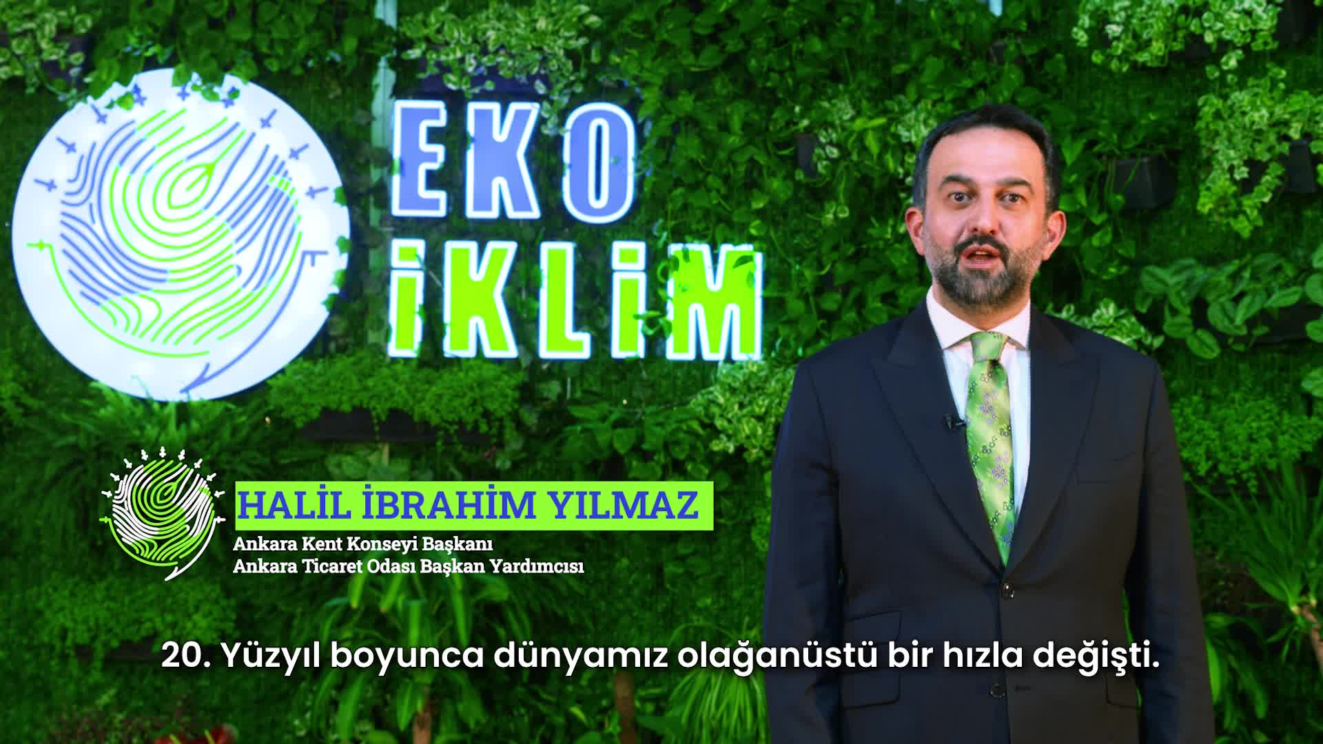 ATO BAŞKAN YARDIMCISI YILMAZ, EKO İKLİM ZİRVESİNE DAVET ETTİ: “YA DÜNYANIN SONUNU HAZIRLAYACAK YA DA YEŞİM DÖNÜŞÜM DÖNEMİNİ BAŞLATACAĞIZ”