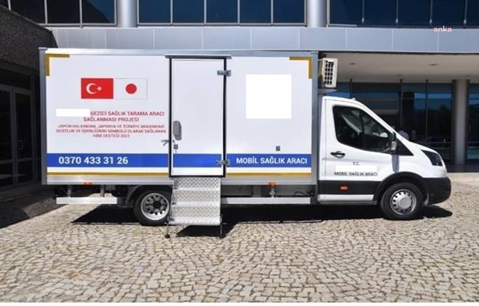 JAPONYA’DAN TARSUS BELEDİYESİ'NE HİBE SAĞLIK TARAMA ARACI