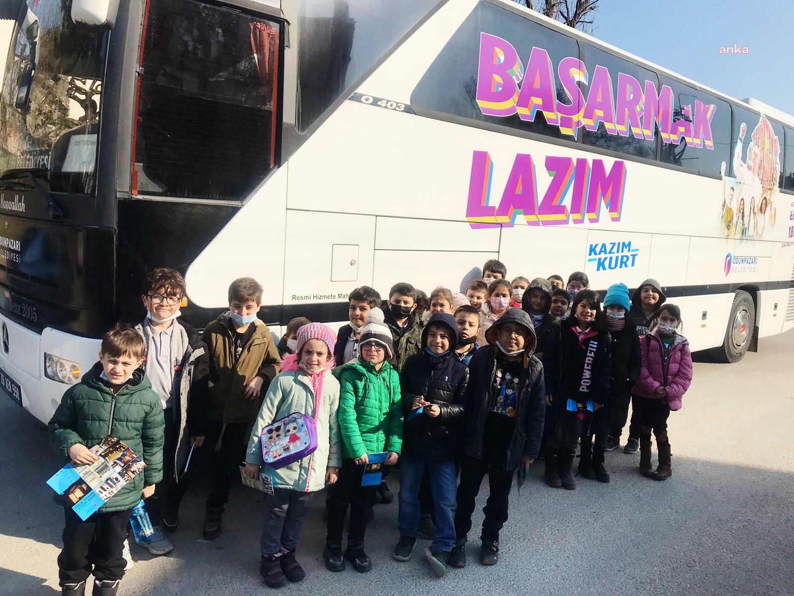 ODUNPAZARI BELEDİYESİ'NDEN ÇOCUKLARA TARİHİ BÖLGE GEZİSİ