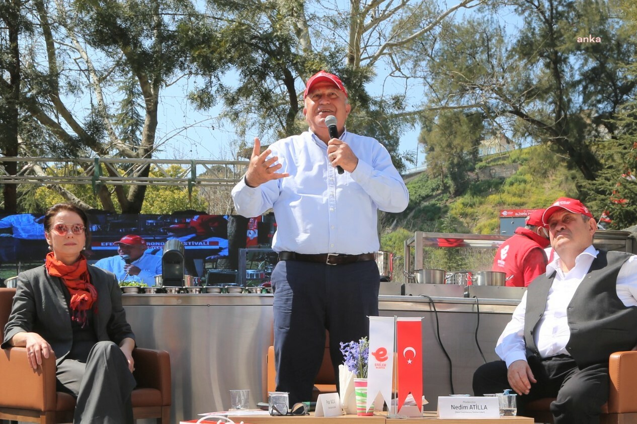 EFELER BELEDİYE BAŞKANI ATAY’DAN GASTRONOMİ FESTİVALİ'NDE MÜJDE ÜSTÜNE MÜJDE