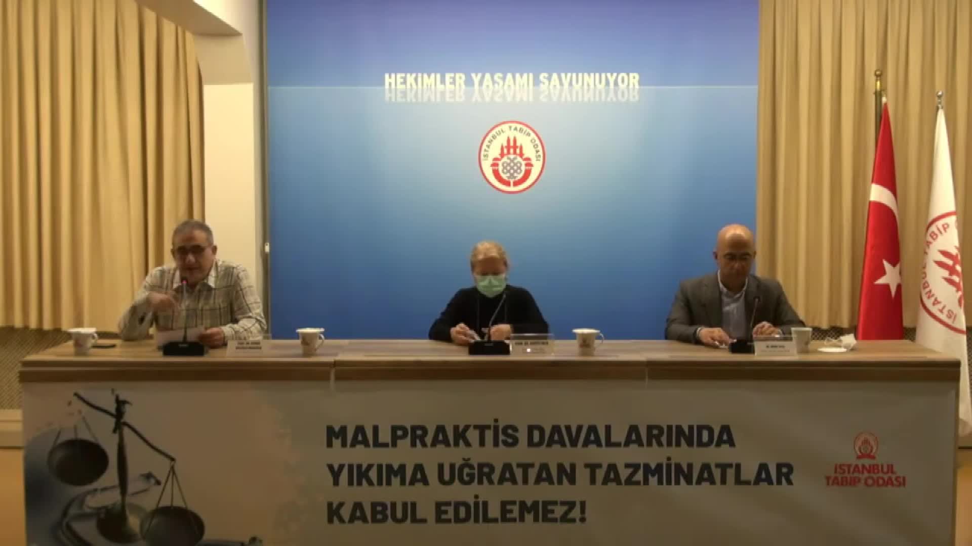 İSTANBUL TABİP ODASI: "TBMM’YE SUNULAN TEKLİF HEKİMLERİN KADERİNİ SİYASİ İKTİDARIN KEYFİLİĞİNE BIRAKMAKTADIR”