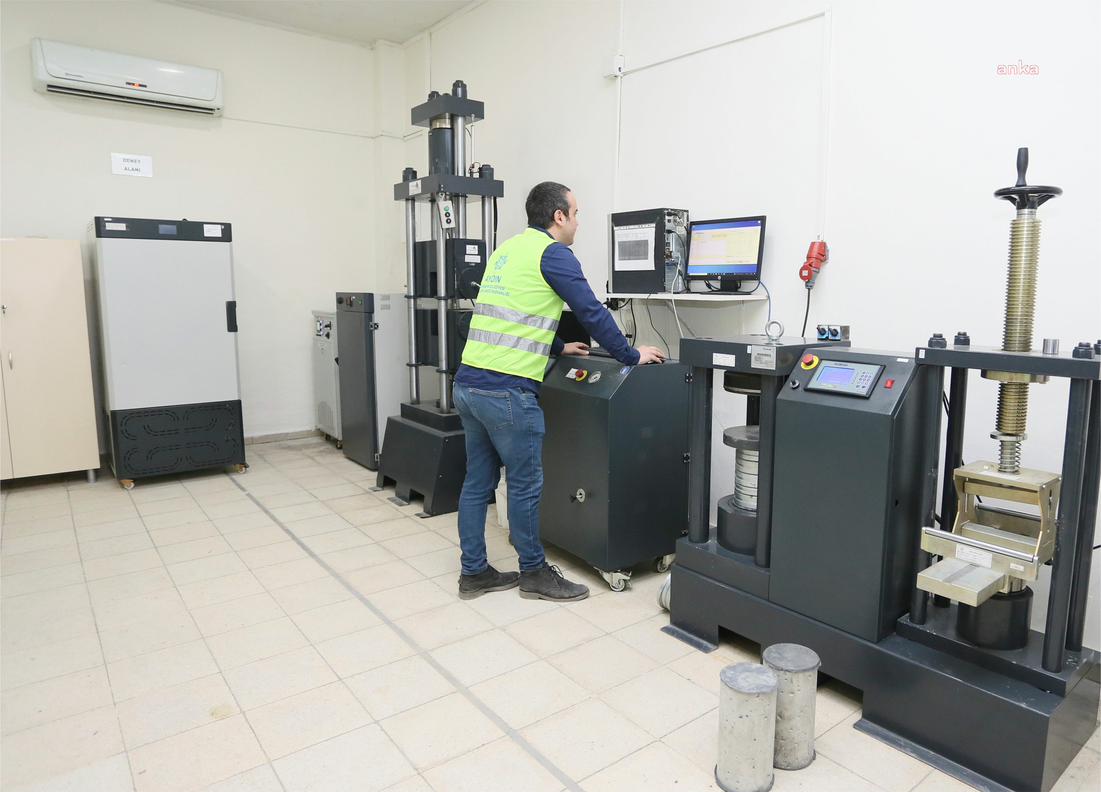 AYDIN BÜYÜKŞEHİR'İN YAPI MALZEMELERİ LABORATUVARI TÜRKAK’TAN AKREDİTASYON ALDI